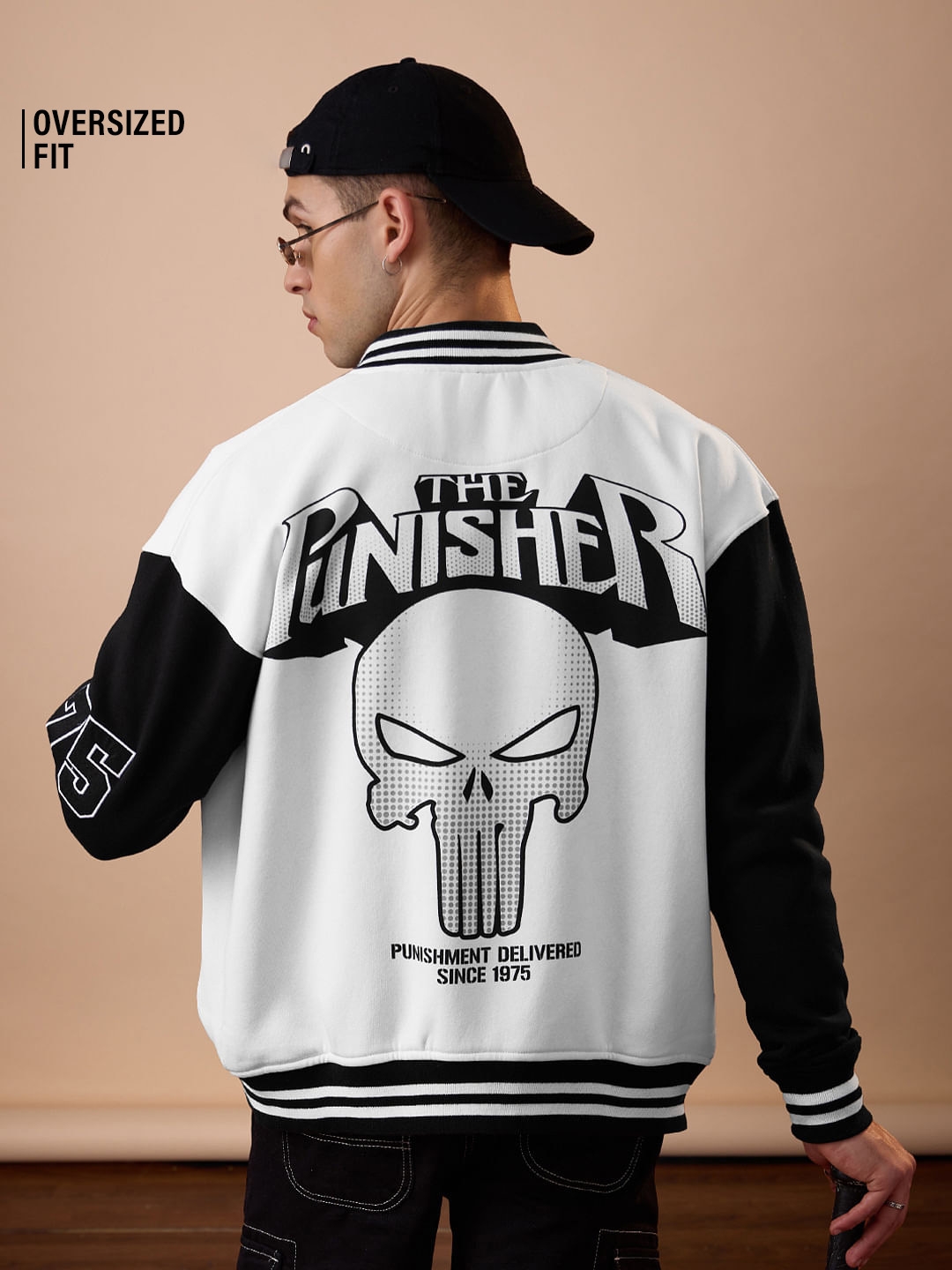 The Souled Store | Men's Punisher: Since 1975 Varsity Jackets