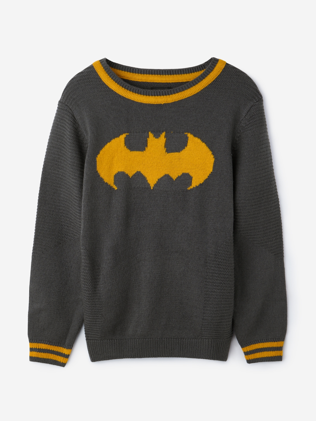 The Souled Store | Boys Batman: Vintage Logo Boys Sweaters