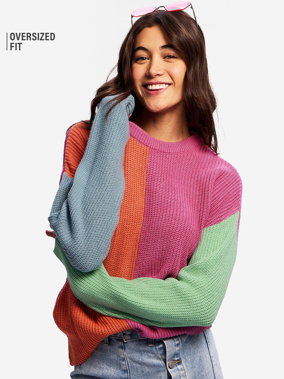 Women's TSS Originals: Candy Pop Women's Oversized Sweaters