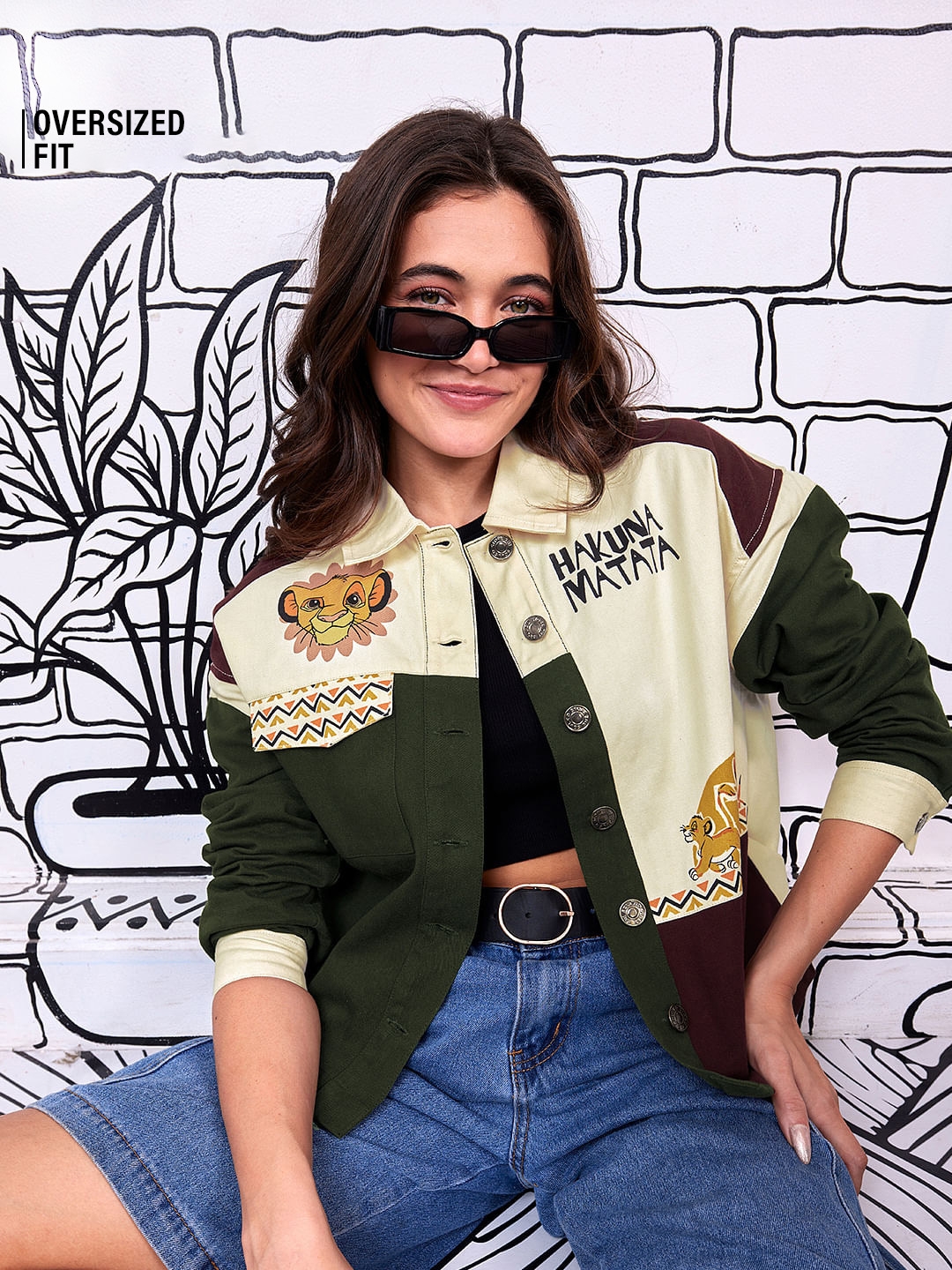 The Souled Store | Women's The Lion King: Pride of the Jungle Women's Denim Jackets
