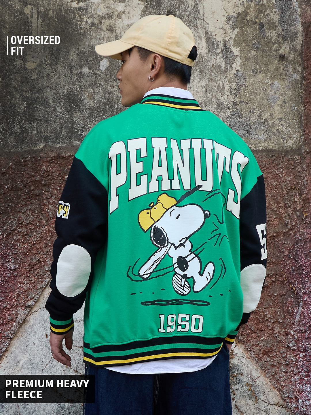 The Souled Store | Men's Peanuts: Homerun Jackets