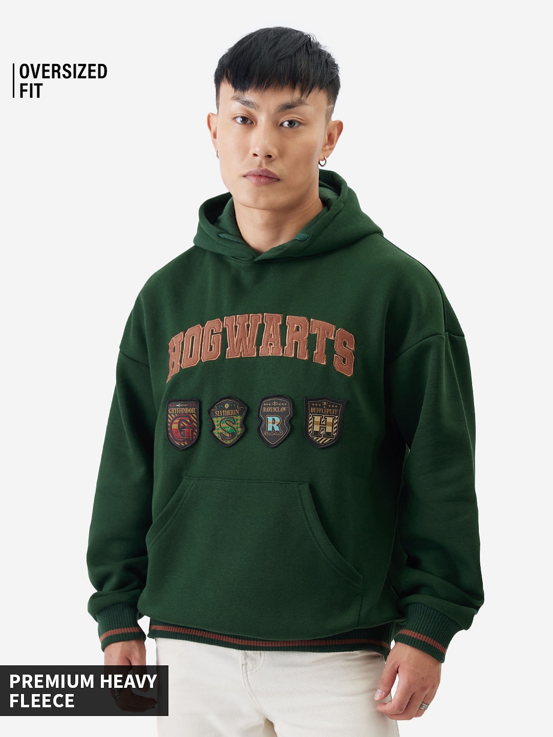 The Souled Store | Men's Harry Potter: The Houses Men's Oversized Hoodie
