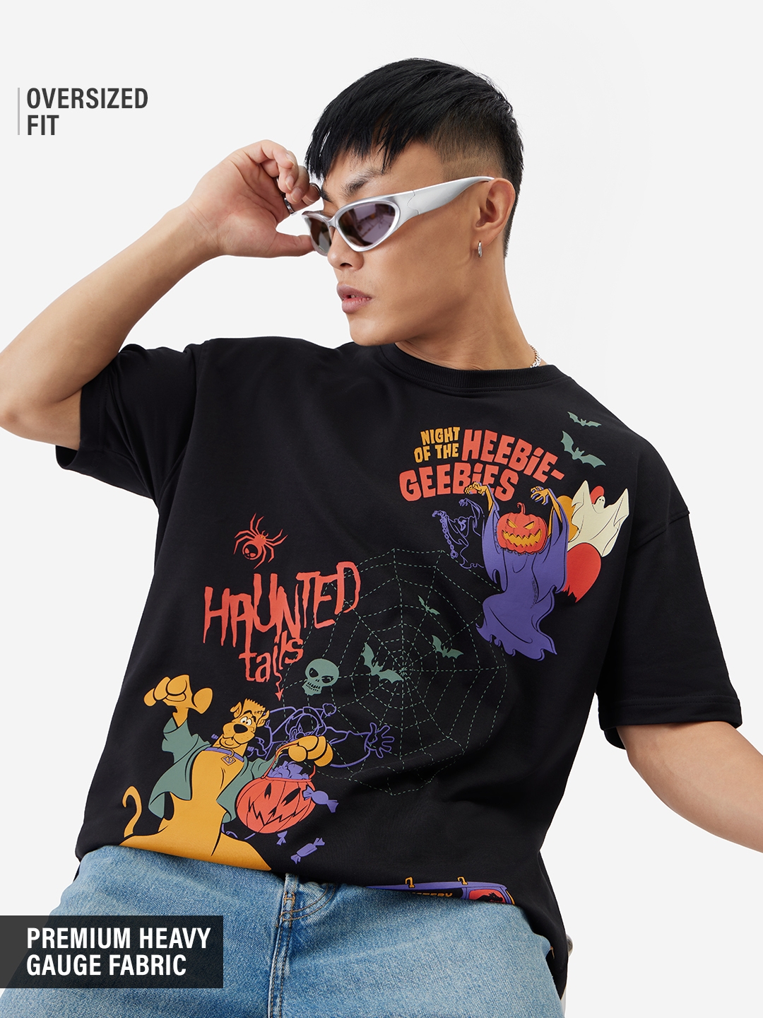 Men's Scooby Doo: Halloween Oversized T-Shirt