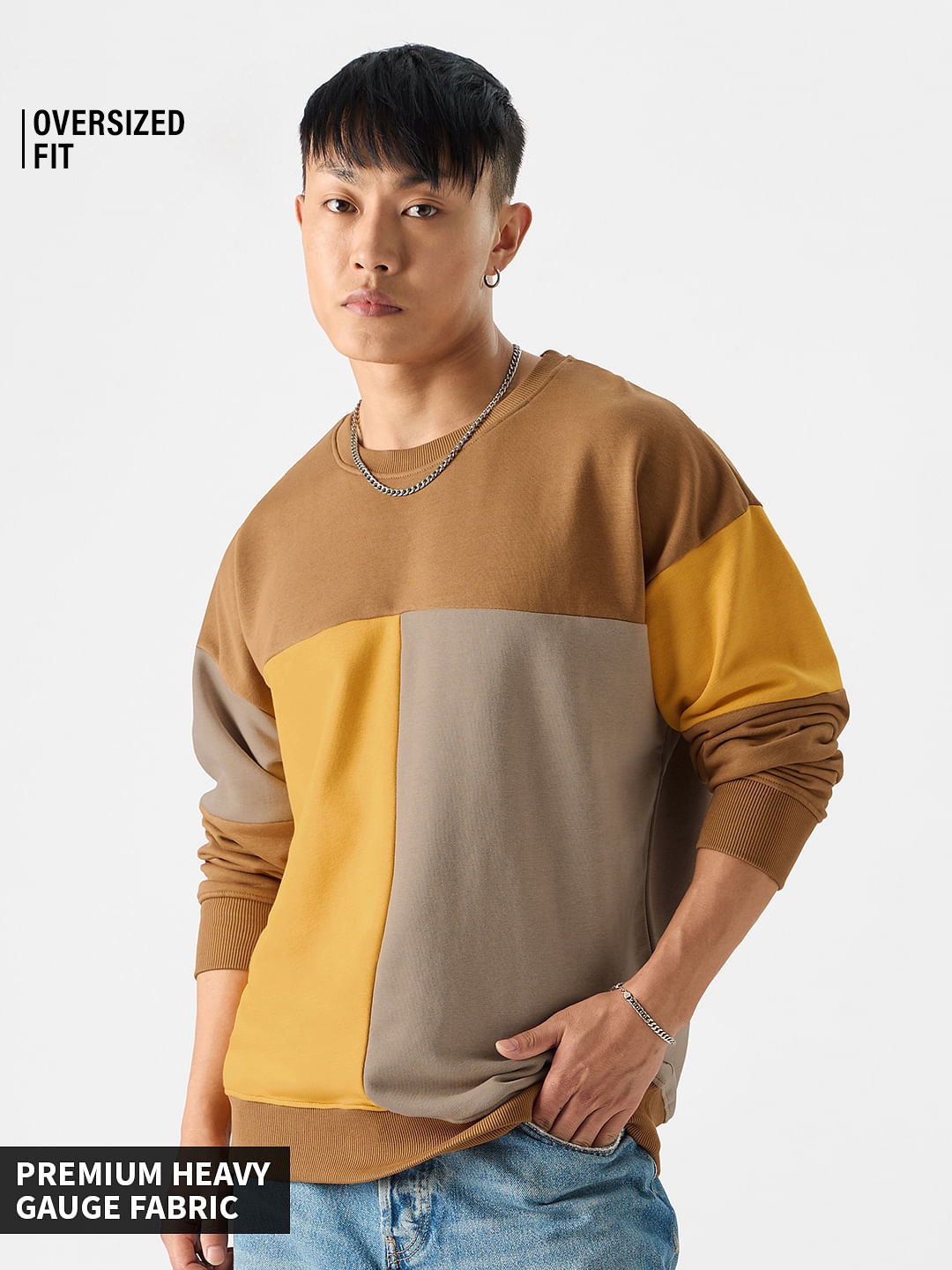 Men's TSS Originals: Sun Block Men's Oversized Sweatshirts
