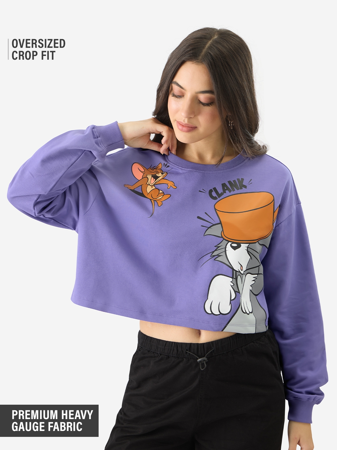 The Souled Store | Women's Tom And Jerry: Double Trouble Women's Full Sleeves Tops