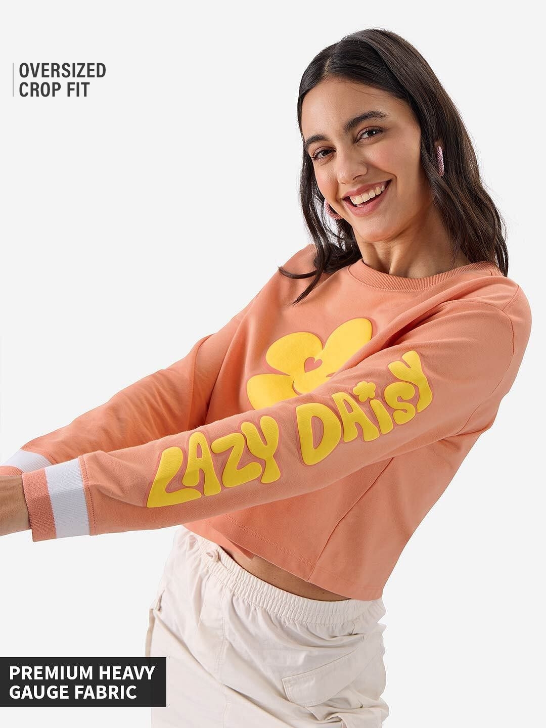 The Souled Store | Women's Lazy Daisy Women's Full Sleeves Tops