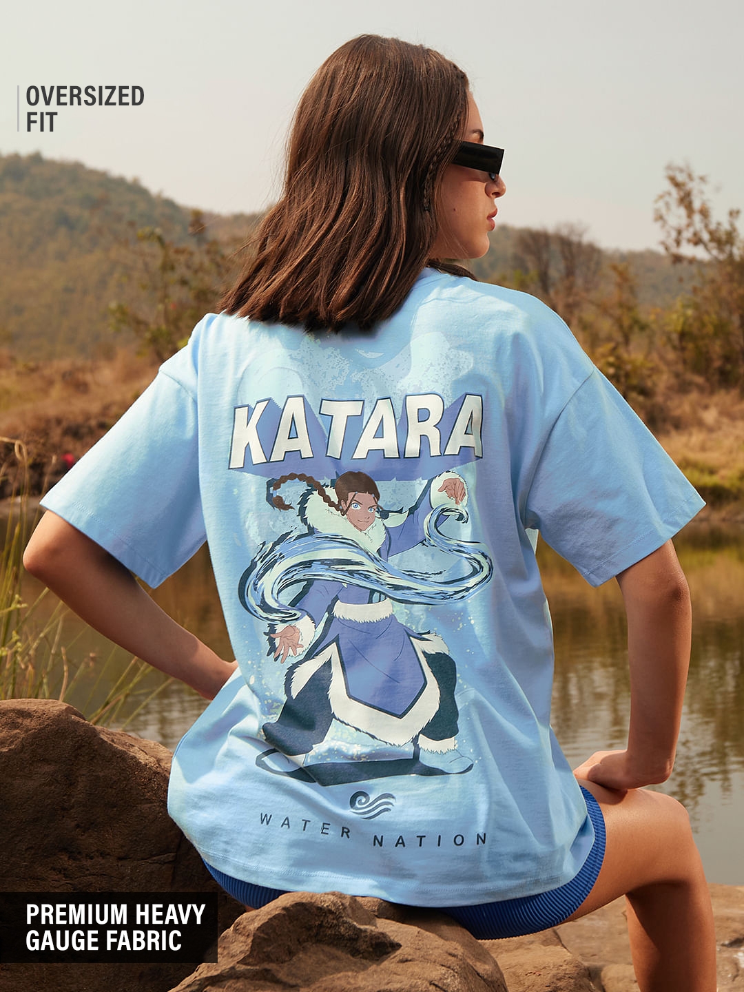 Women's Avatar: Katara Women's Oversized T-Shirt