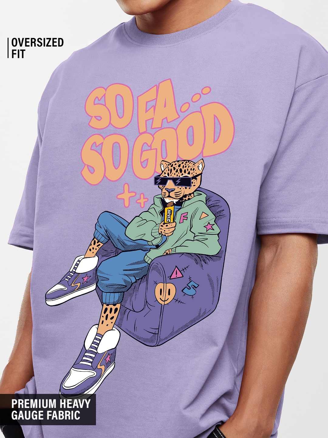 The Souled Store | Men's 5 Star: So Far So Good Oversized T-Shirt