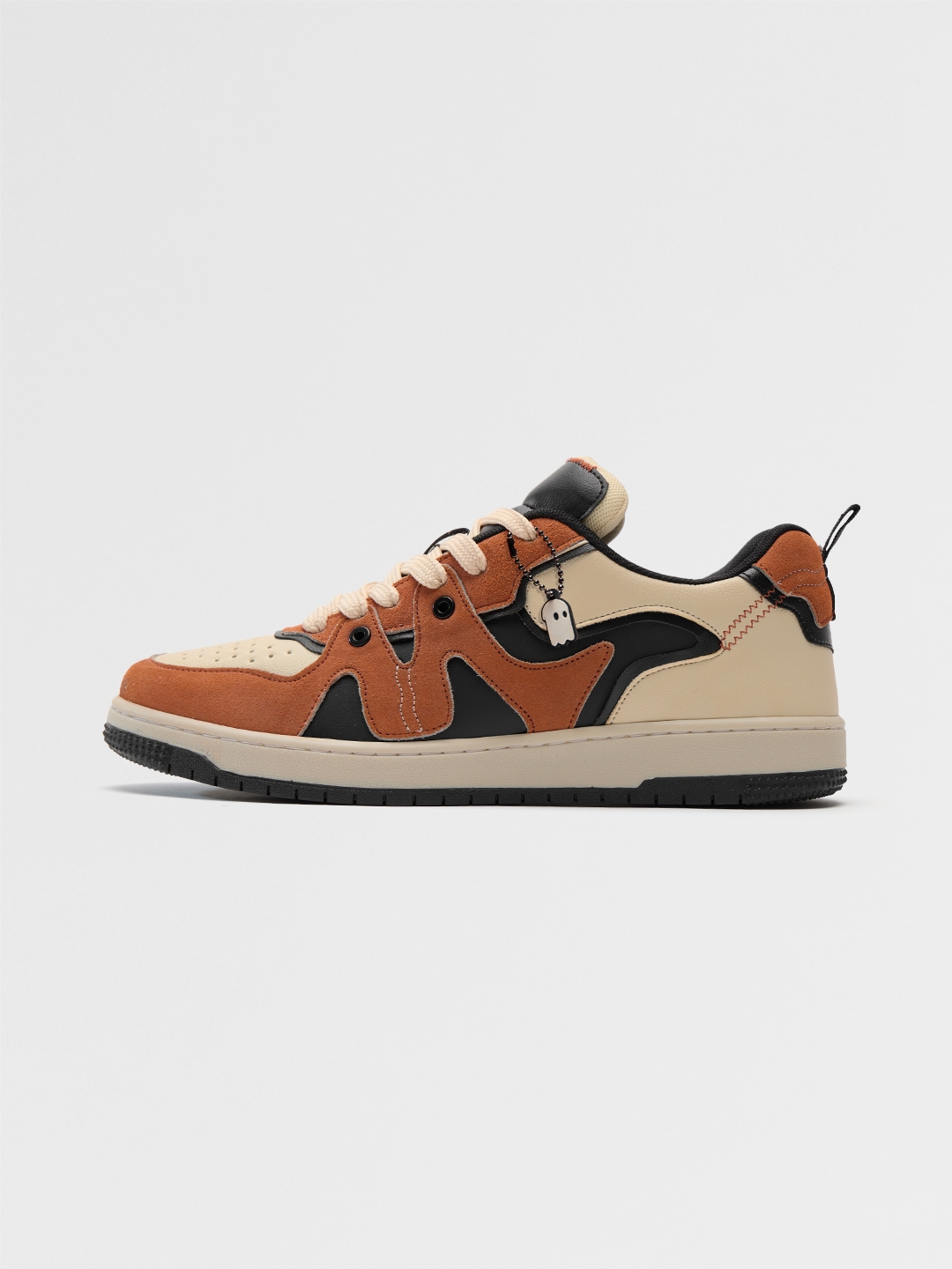 The Souled Store | The Soulted Store Urban Blaze: Orange Men Low Top Sneakers