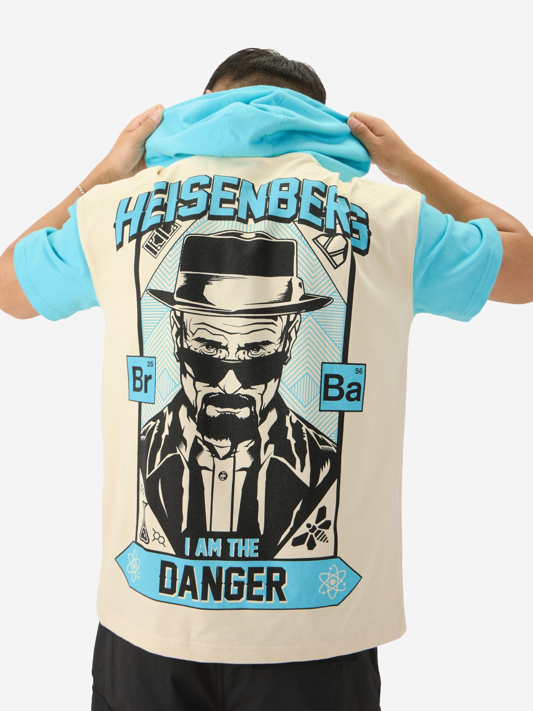 Men's Breaking Bad Danger Hooded T-Shirts