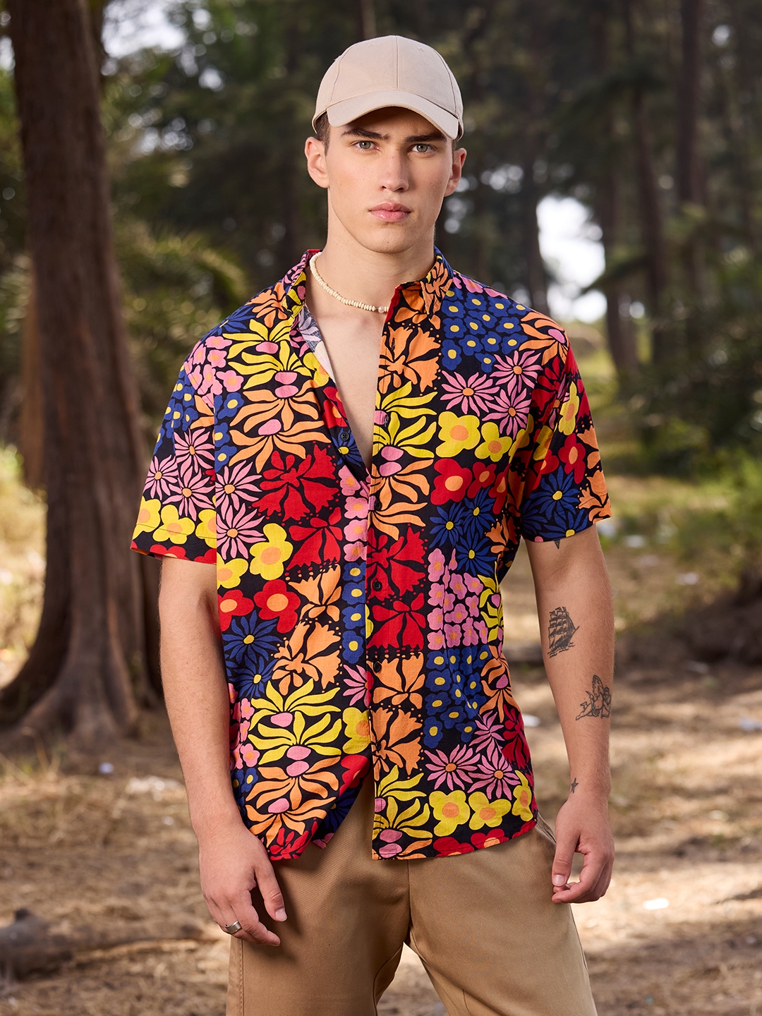 The Souled Store | Men's TSS Originals: Garden Gaze Summer Shirts