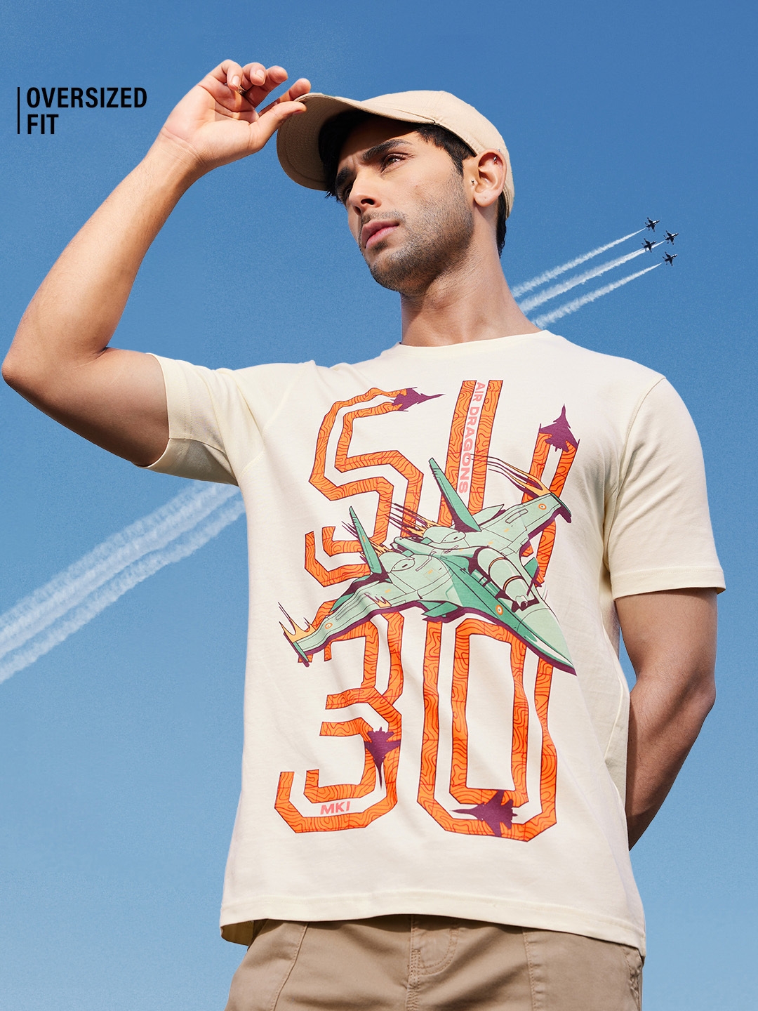 The Souled Store | Men's Fighter: SU 30 T-Shirt