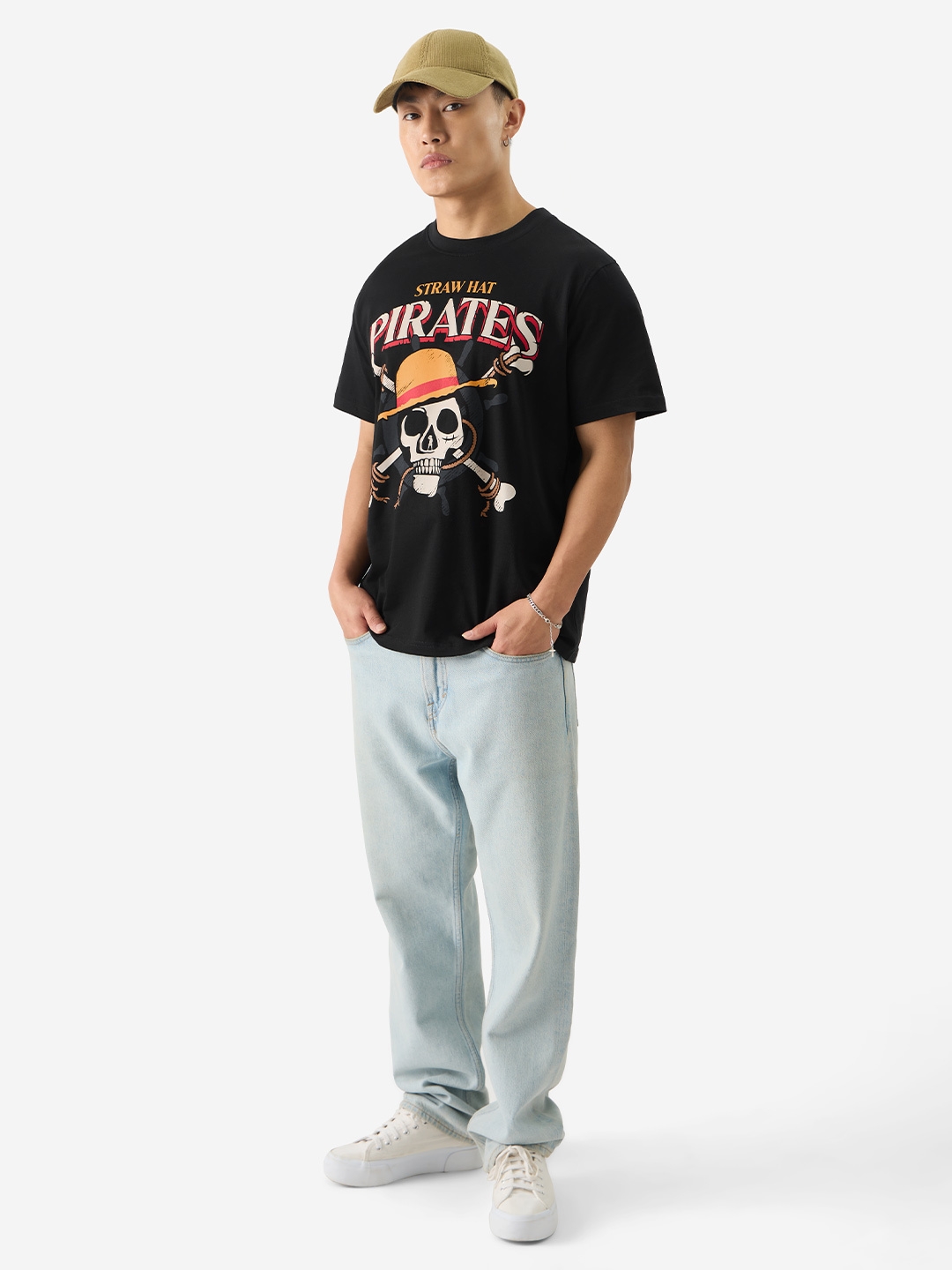 The Souled Store | Men's One Piece: Straw Hat Pirates T-Shirts