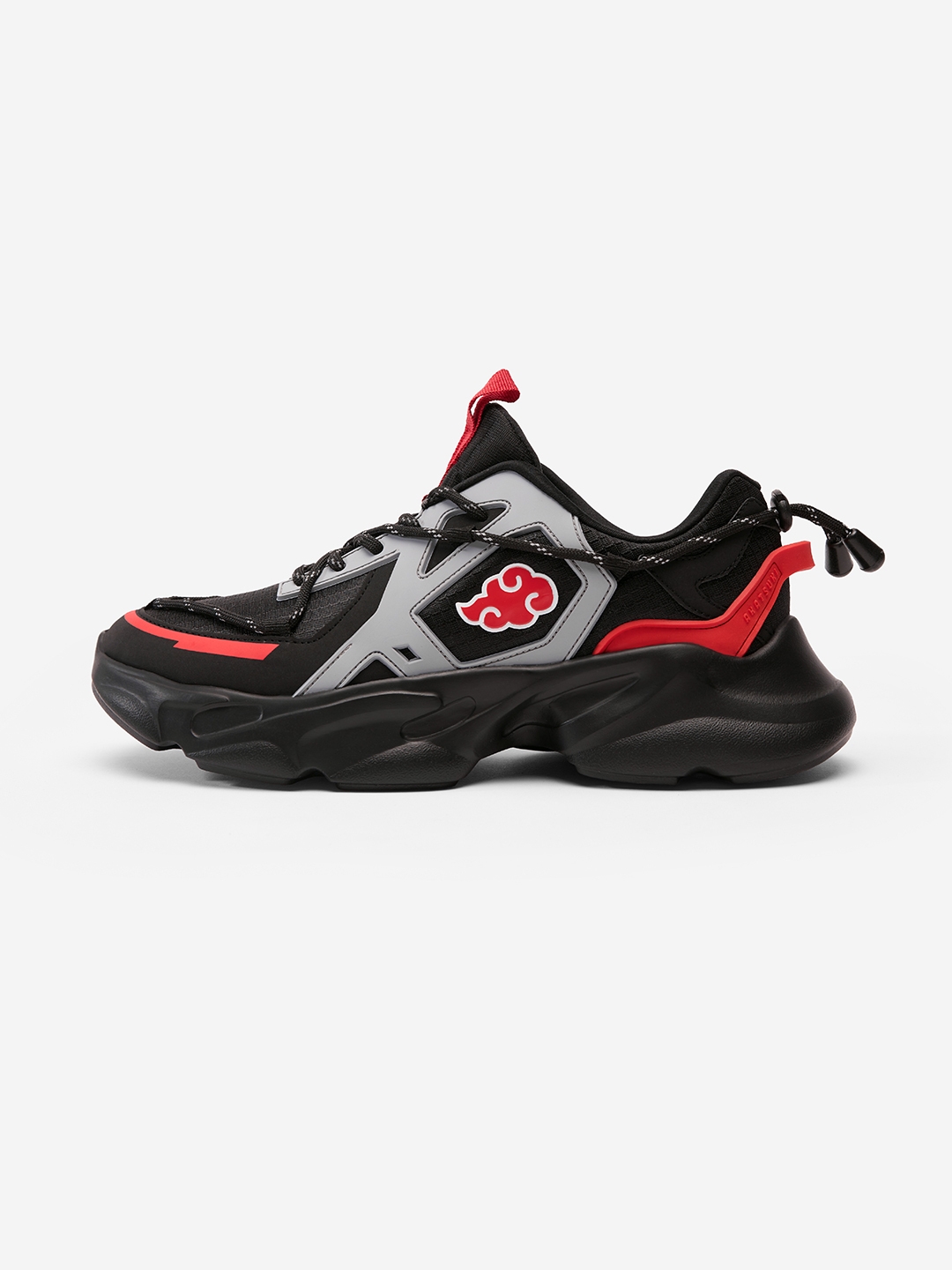 The Soulted Store Official Naruto: Akatsuki Men Low Top Sneakers