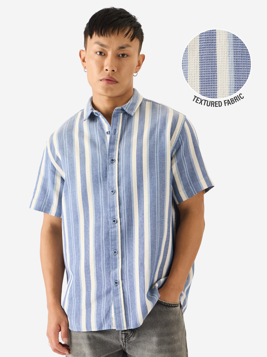 The Souled Store | Men's Patriot Summer Casual Shirt