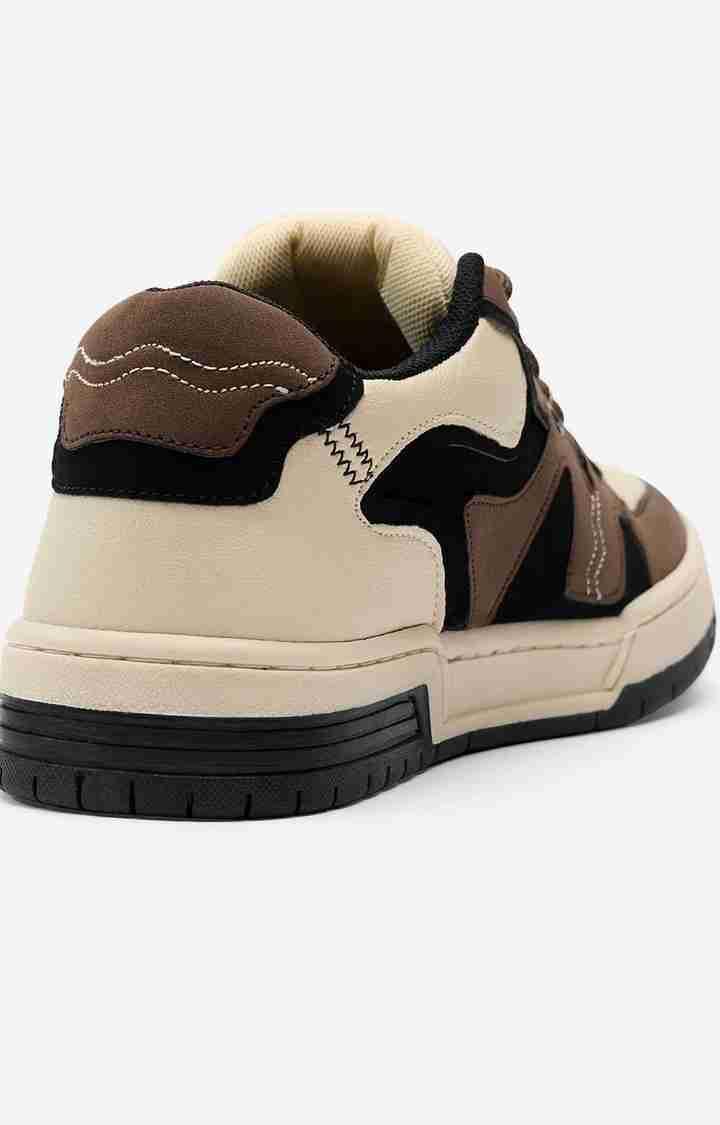 The Soulted Store Urban Blaze: Mocha Women Low Top Sneakers