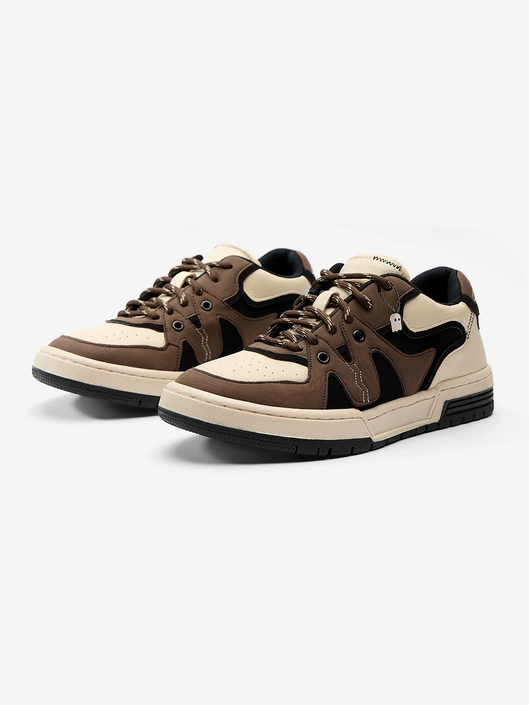 The Souled Store | The Soulted Store Urban Blaze: Mocha Women Low Top Sneakers