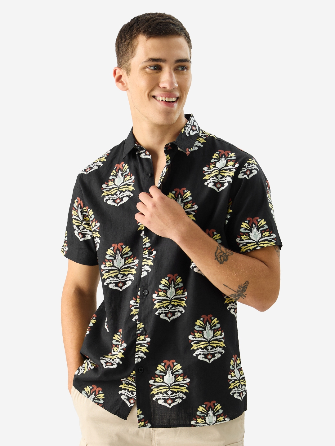 The Souled Store | Men's Sierra Summer Casual Shirt