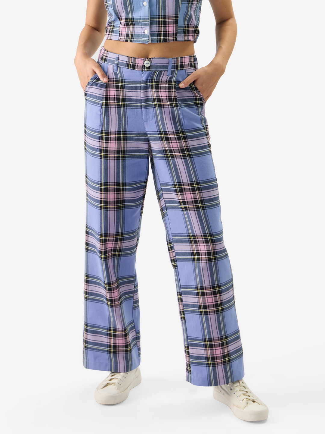 The Souled Store | Women's Lilac Blossom Pants