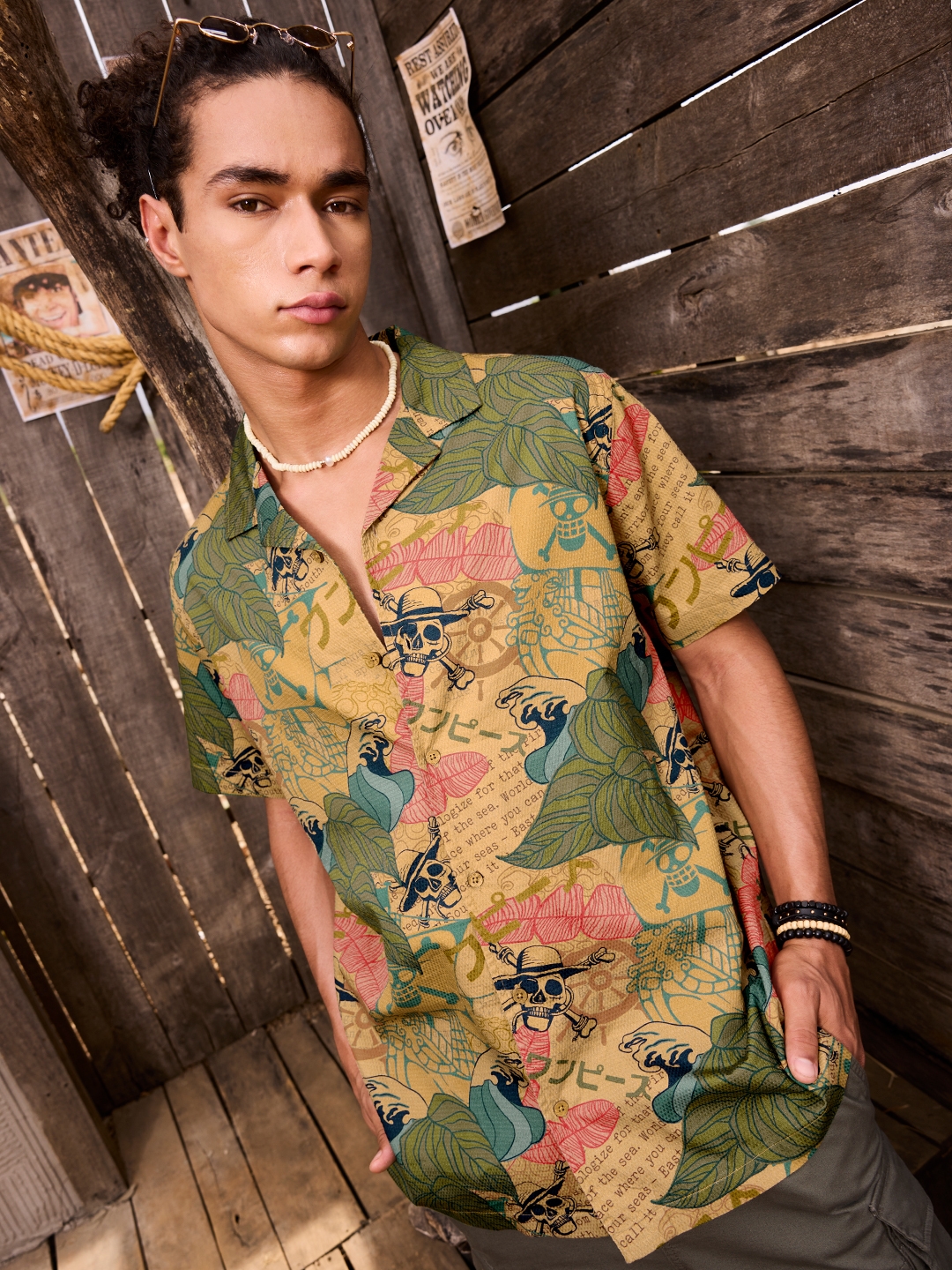 The Souled Store | Men's One Piece The Voyage Summer Casual Shirt