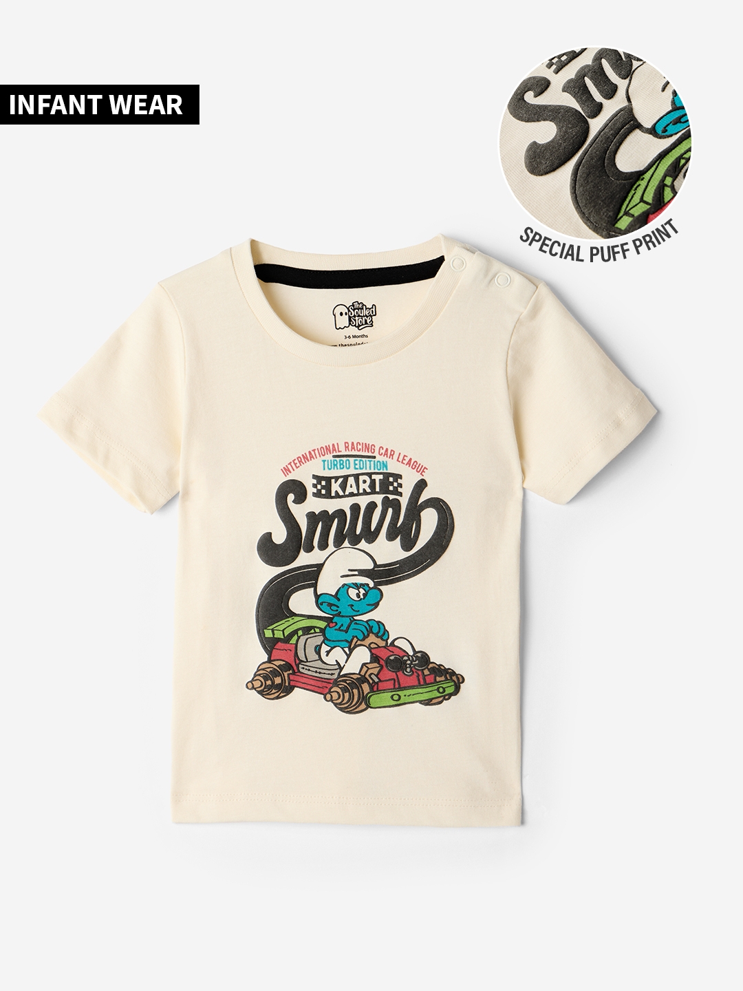 Boys Kart Rider Infant Printed T-Shirt