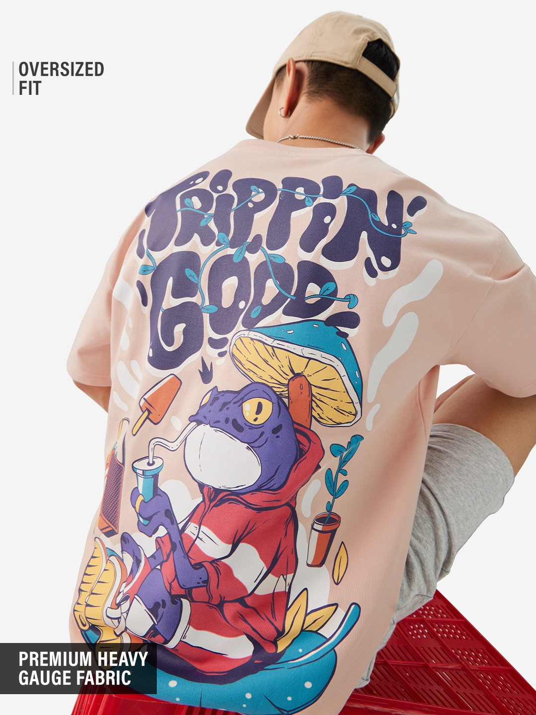 Men's TSS Originals: Trippin' Good Oversized T-Shirt