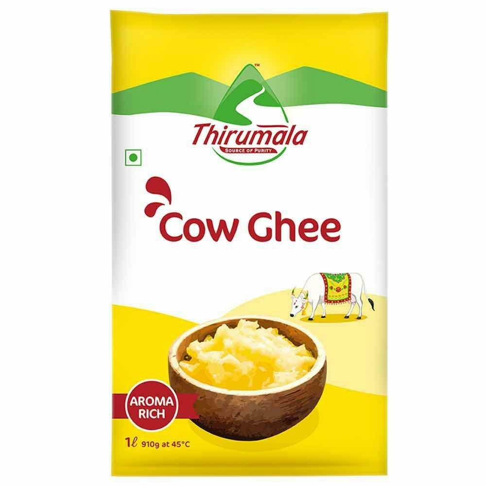 Thirumala Cow Ghee 1 L (Pouch)