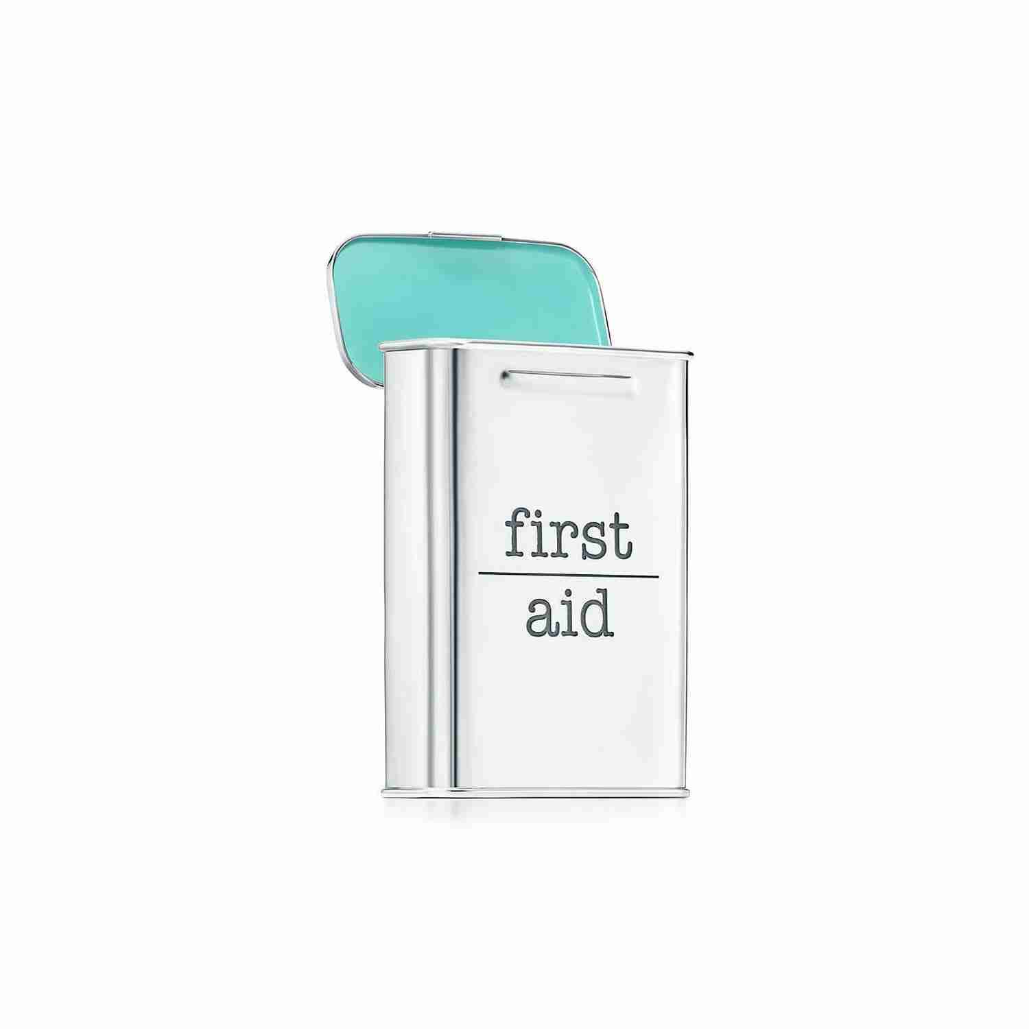 Everyday Objects : Sterling Silver First Aid Box