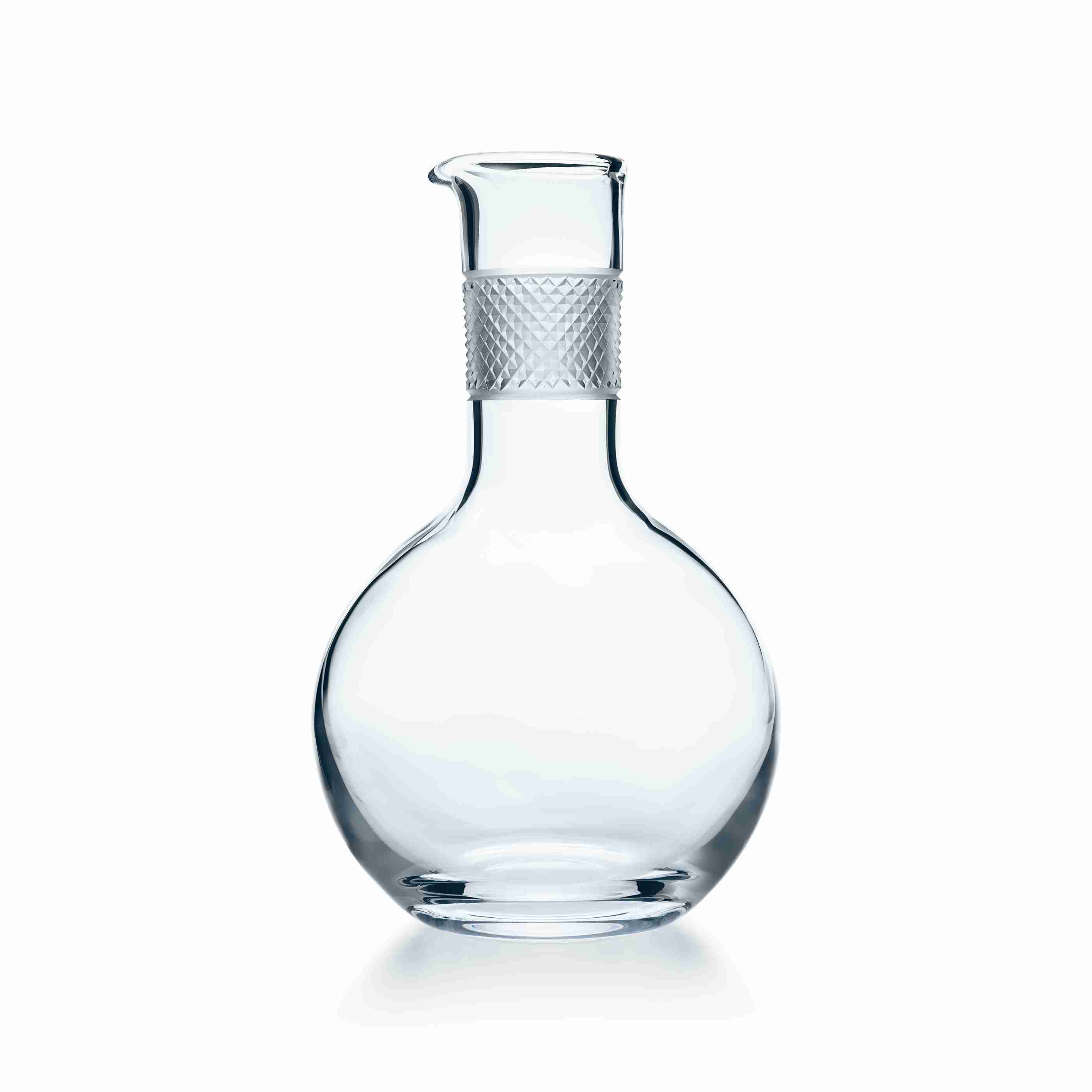 Diamond Point : Round Decanter