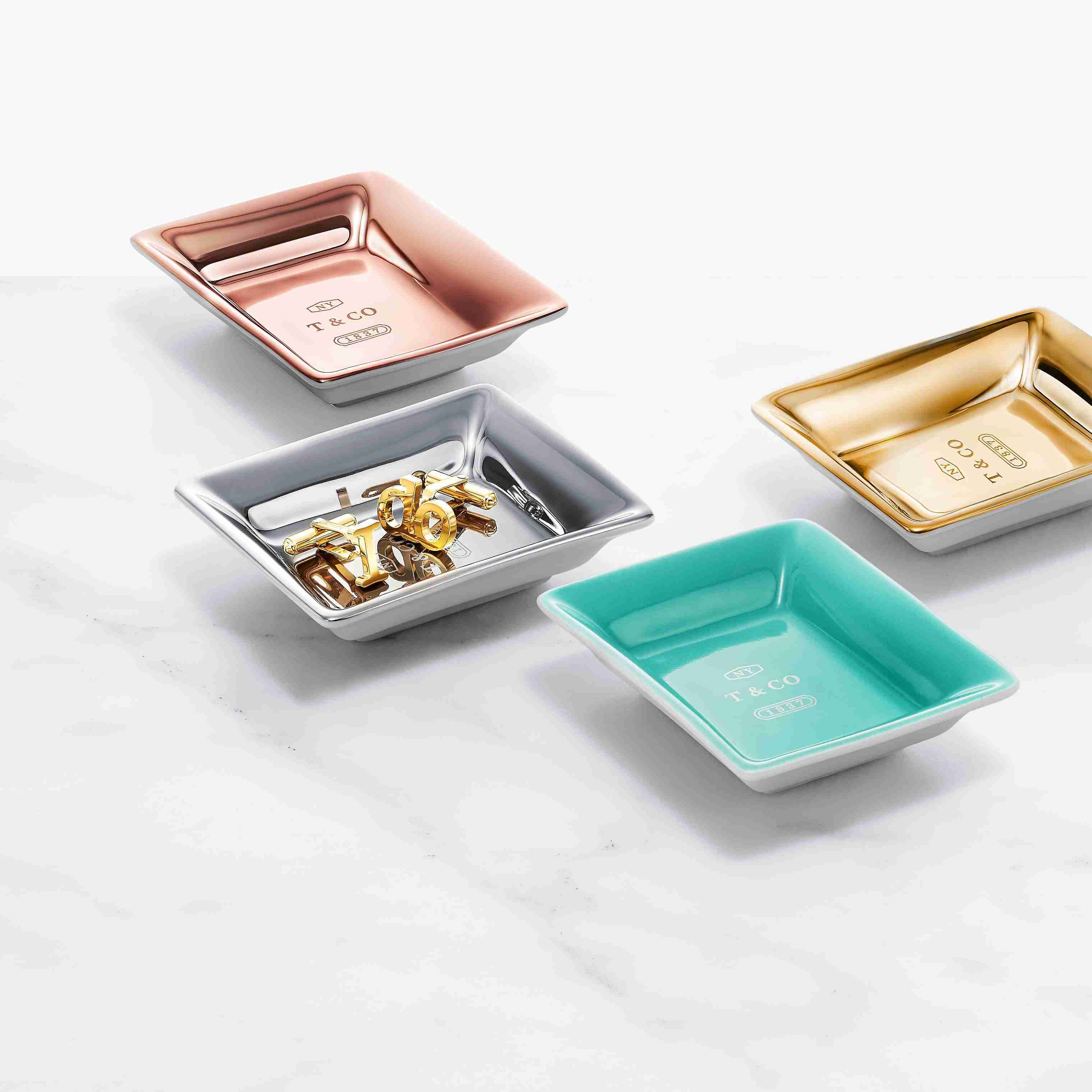 Metallic Vide Poche Set