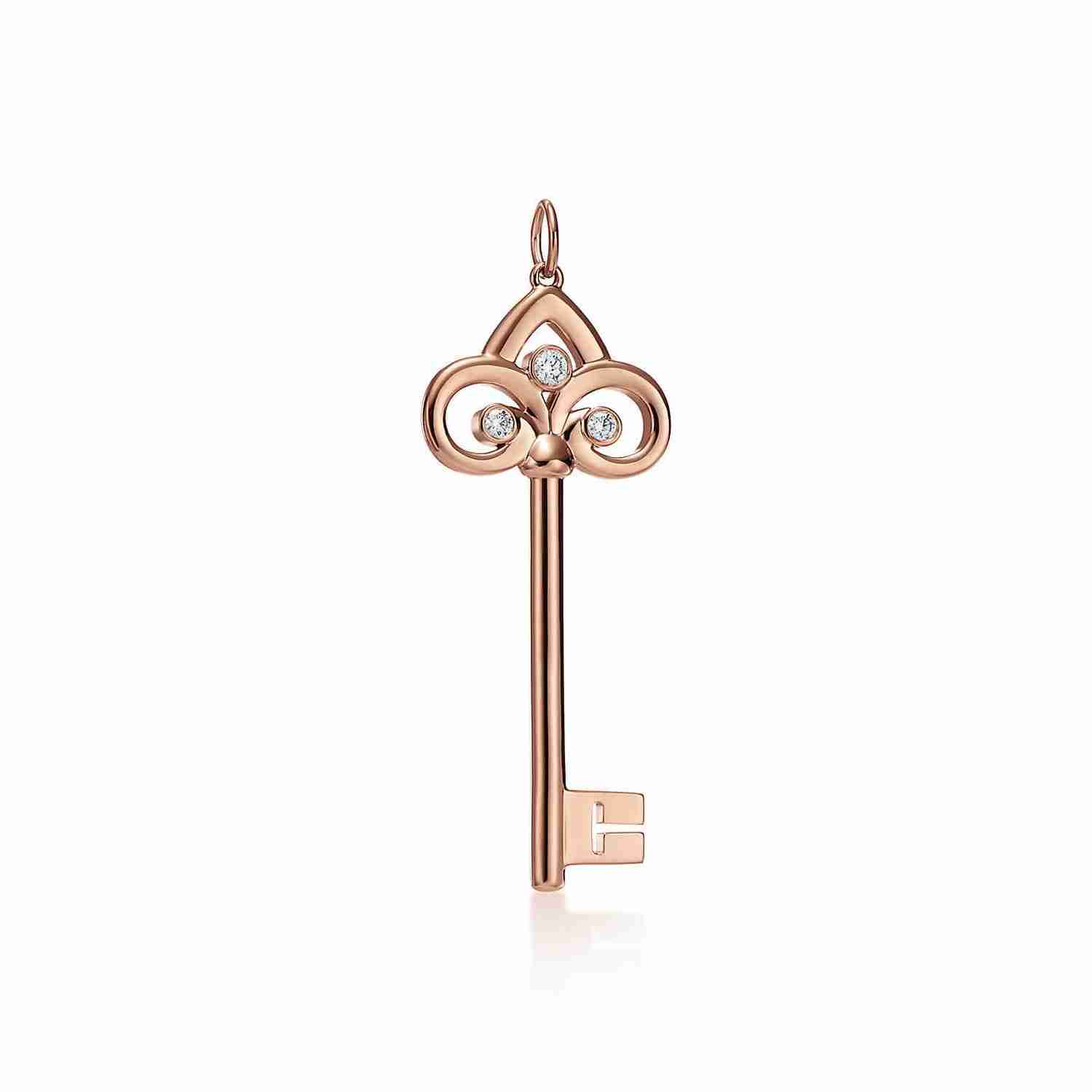 Tiffany Keys : Fleur de Lis Key Pendant