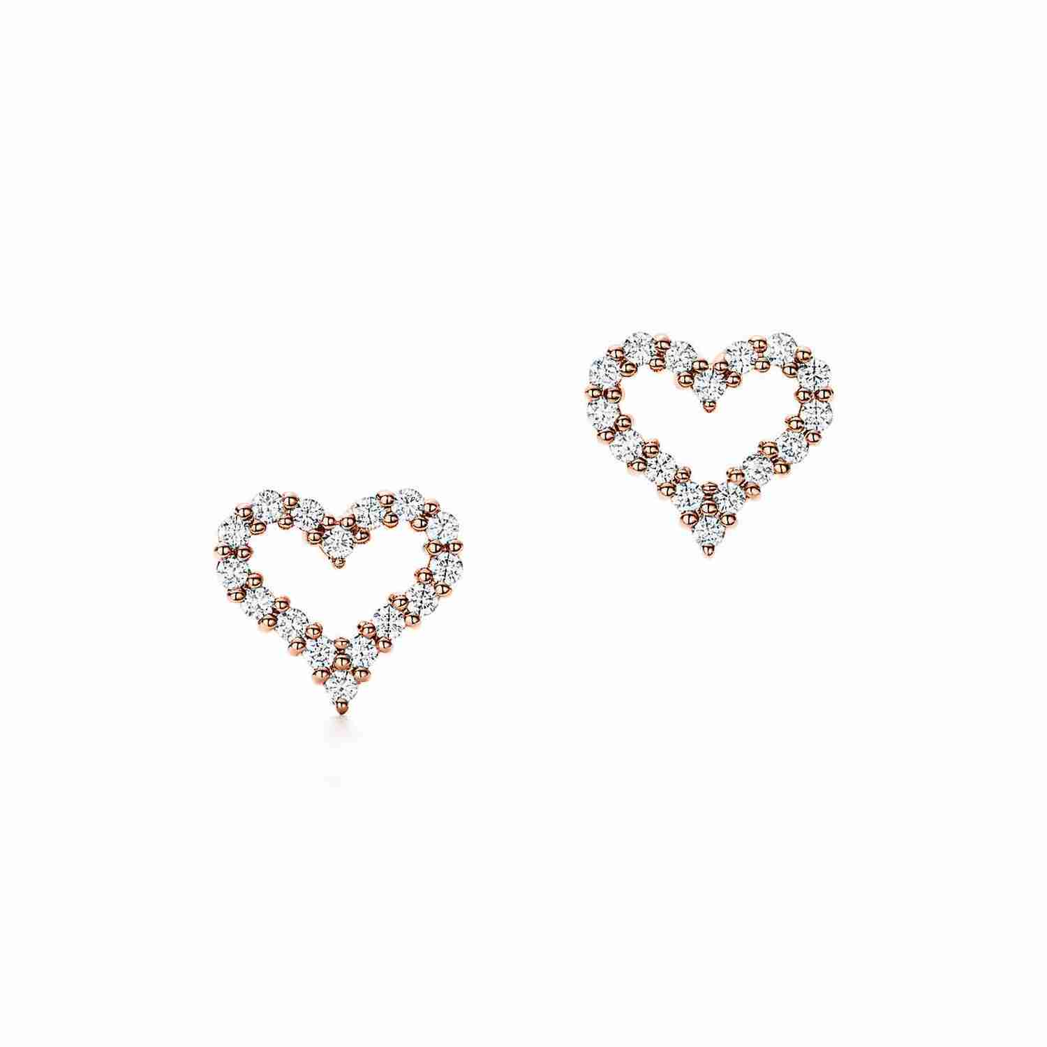 Tiffany & Co. : Heart Earrings