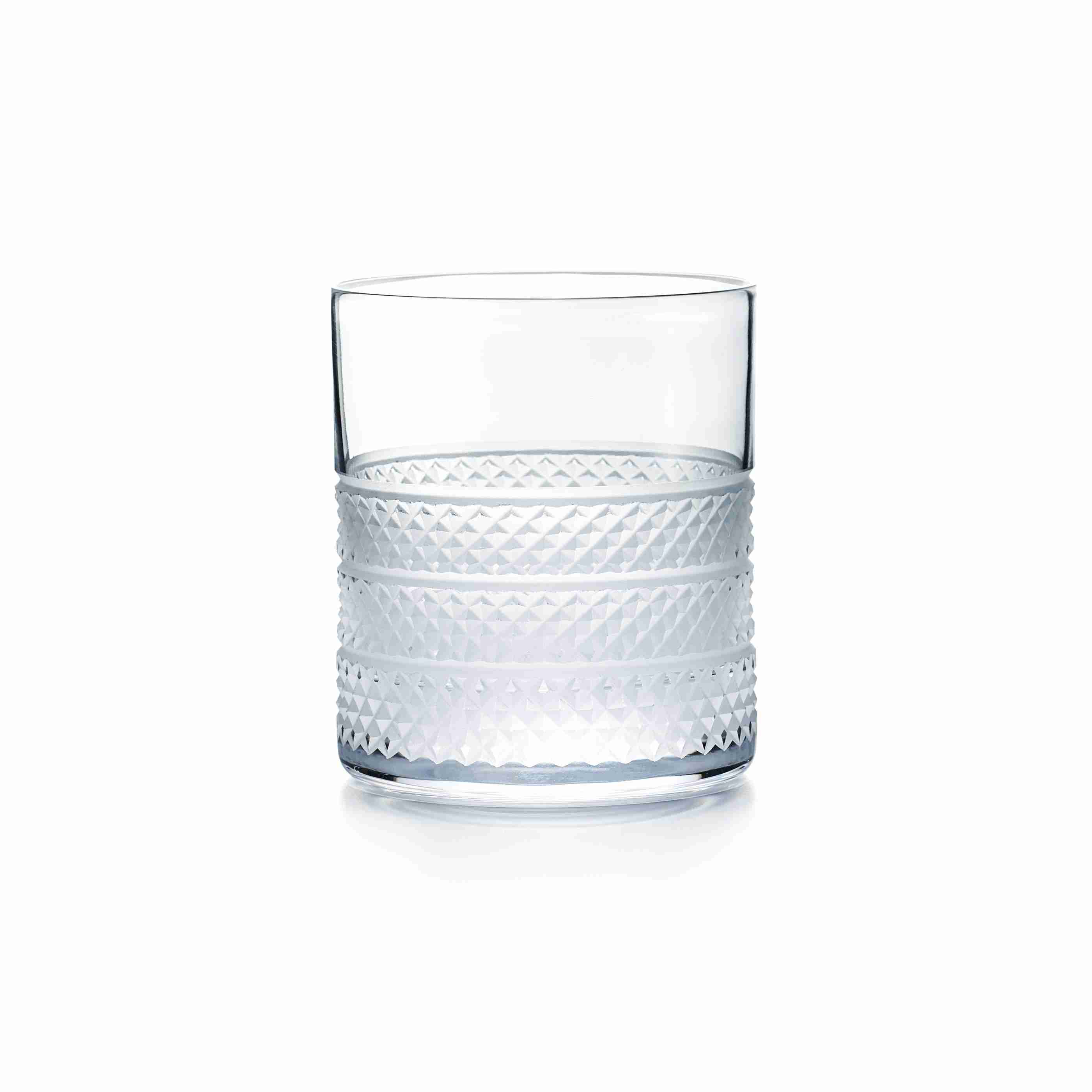Diamond Point : Single Old-Fashioned Glass