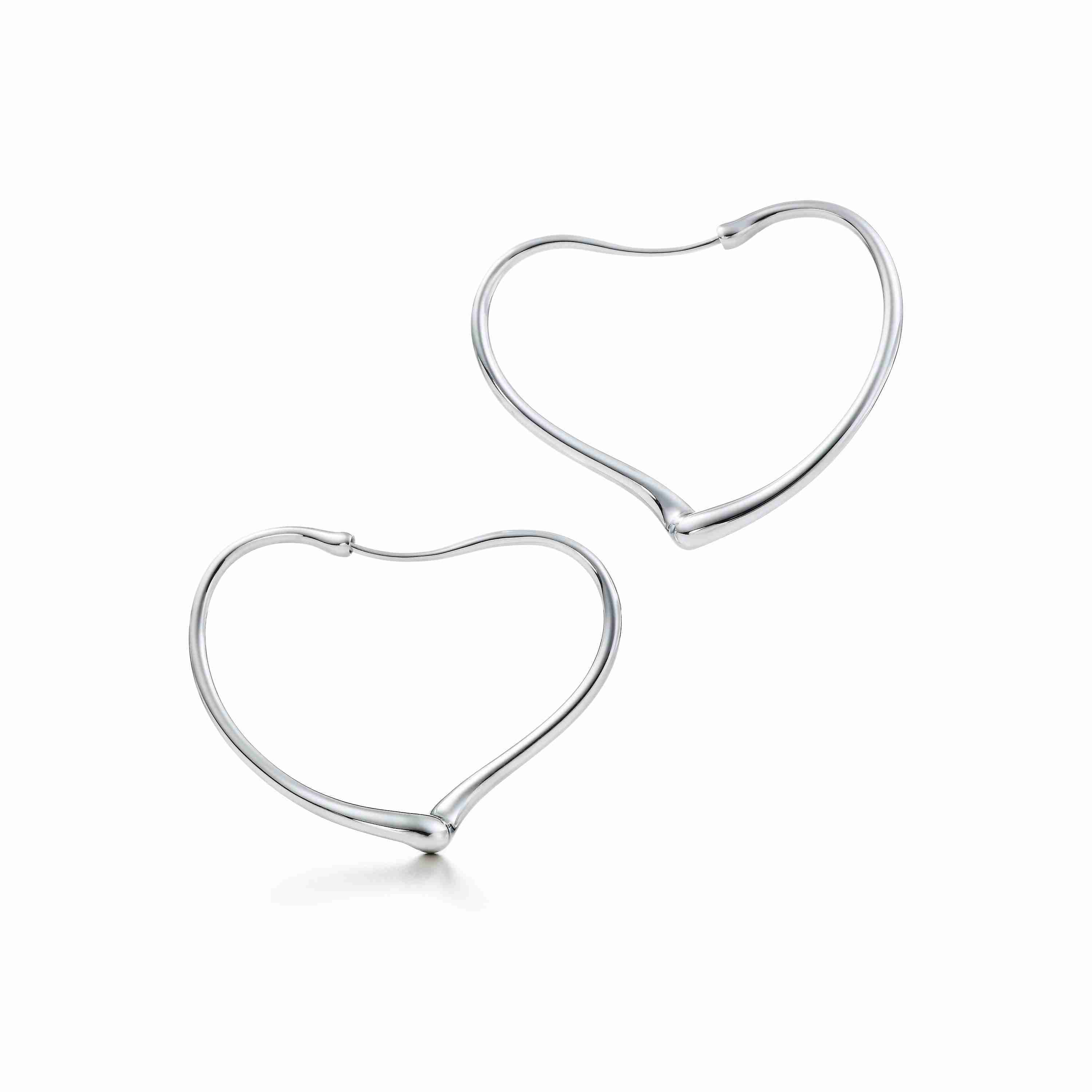 Elsa Peretti® : Open Heart Hoop Earrings