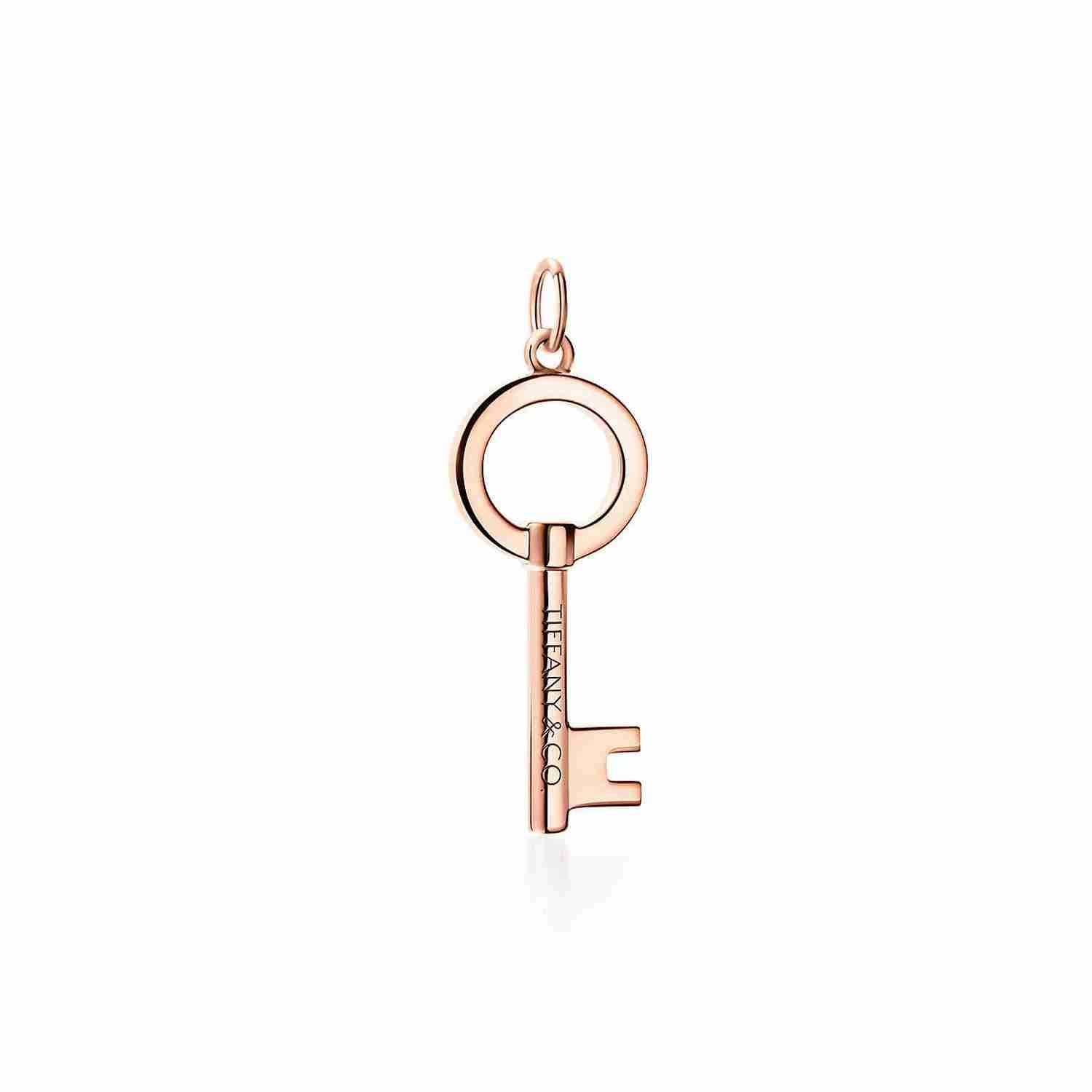 Tiffany & Co. : Modern Keys Open Round Key Pendant
