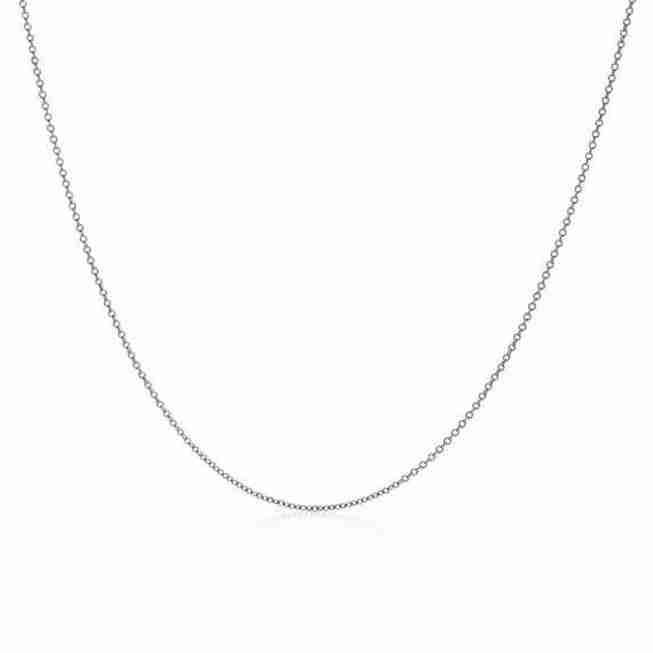 Tiffany & Co. : 18k White Gold Chain