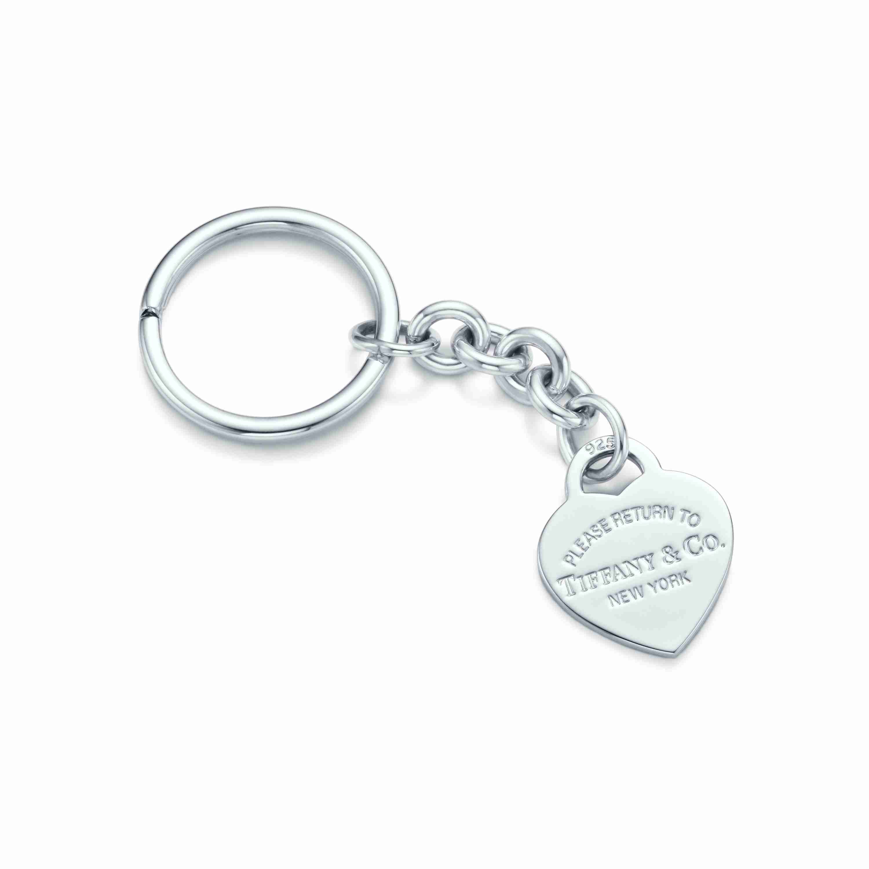 Return to Tiffany™ : Heart Tag Key Ring