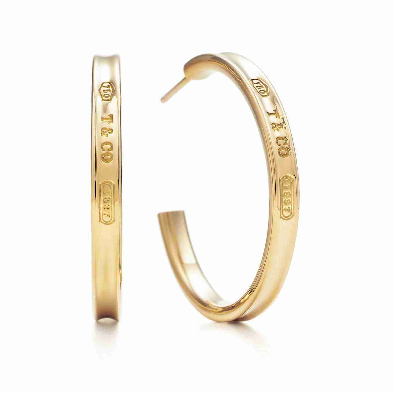 Tiffany 1837™ : Hoop Earrings