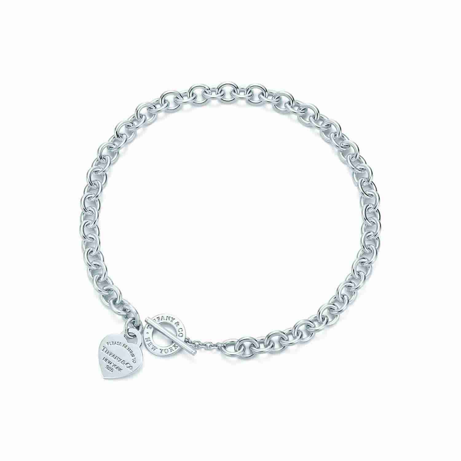 Return to Tiffany™ : Heart Tag Toggle Necklace