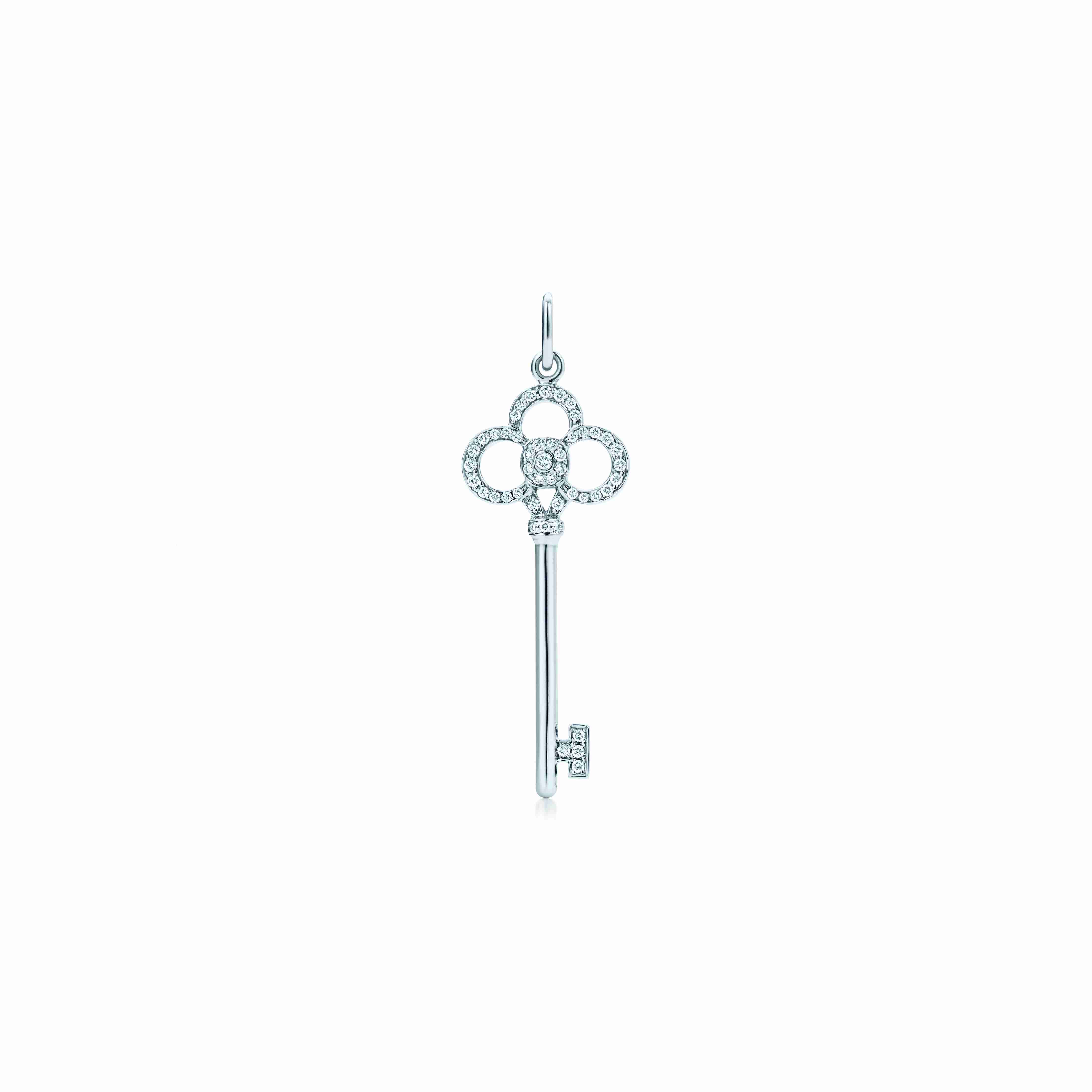Tiffany Keys : Crown Key Pendant