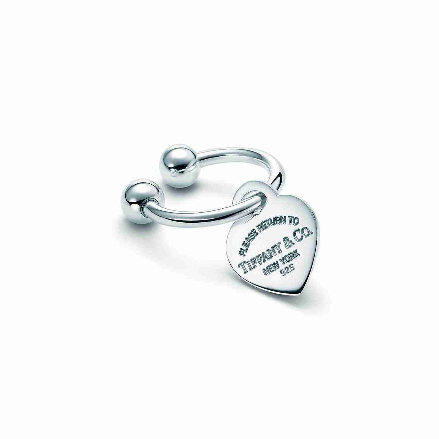 Return to Tiffany™ : Heart Tag Key Ring