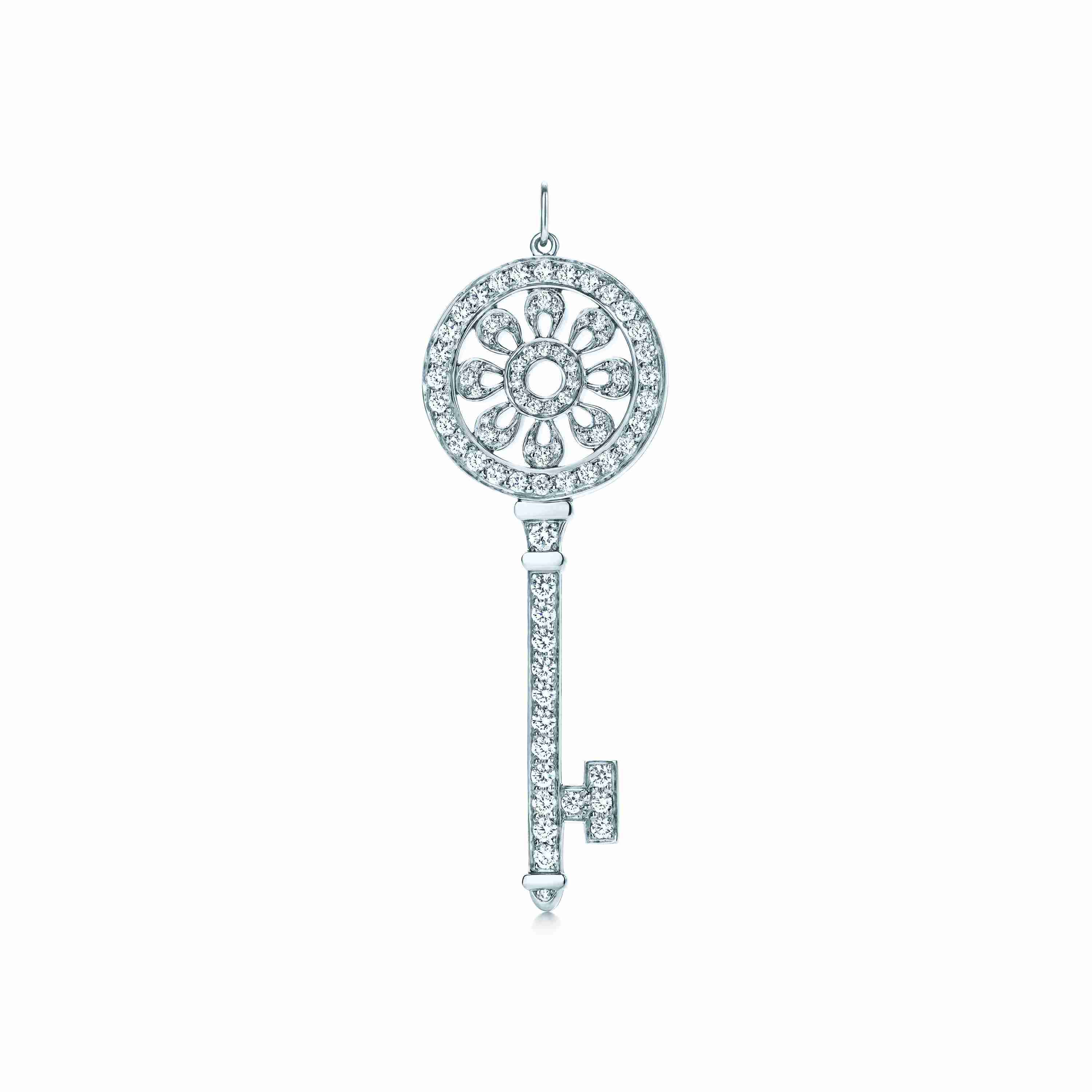 Tiffany Keys : Petals Key Pendant