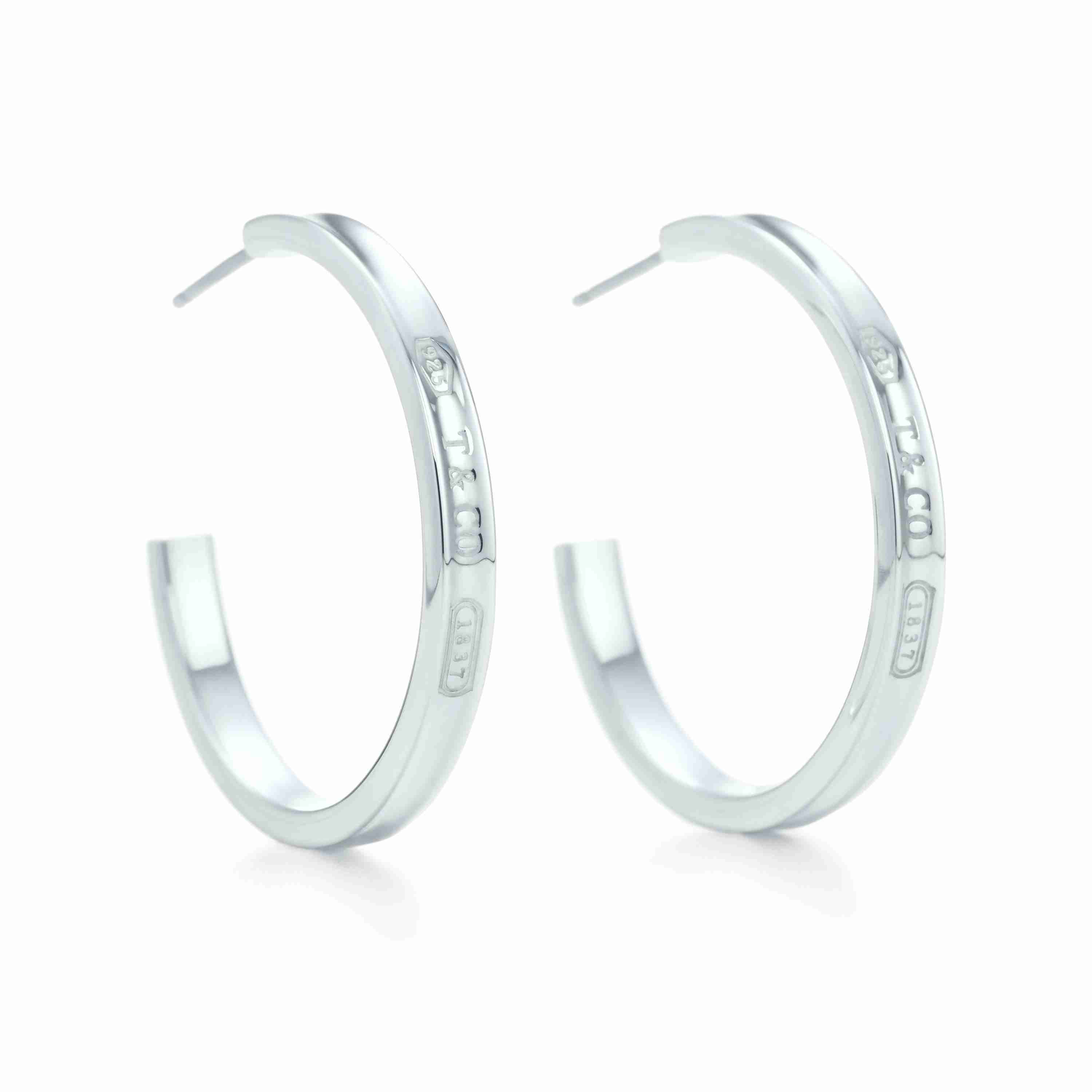 Tiffany 1837™ : Hoop Earrings