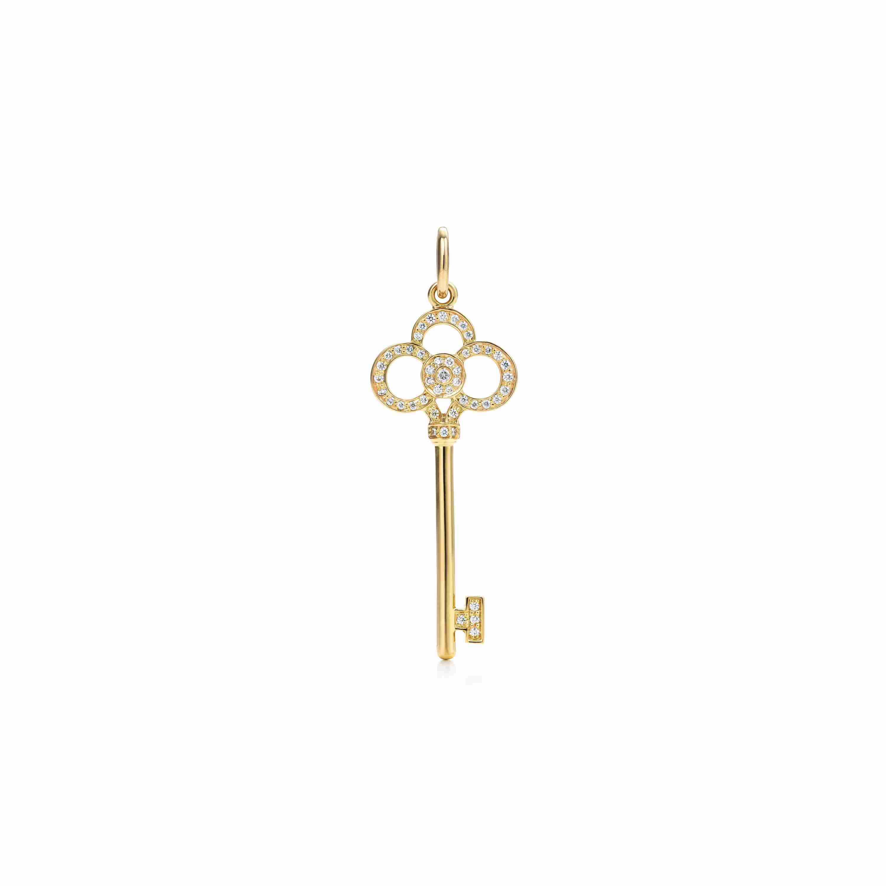 Tiffany Keys : Crown Key Pendant
