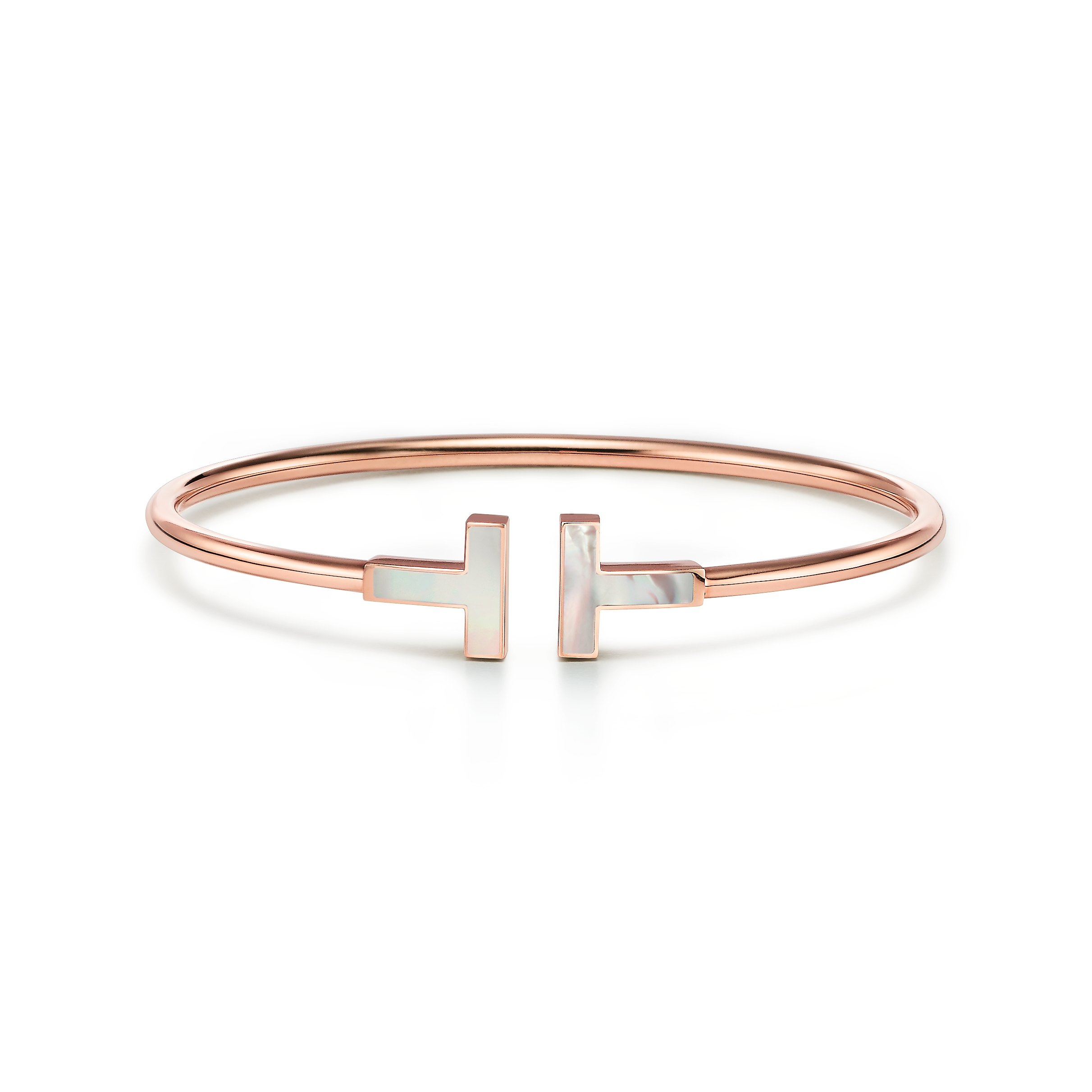 Tiffany T:Mother-of-pearl Wire Bracelet