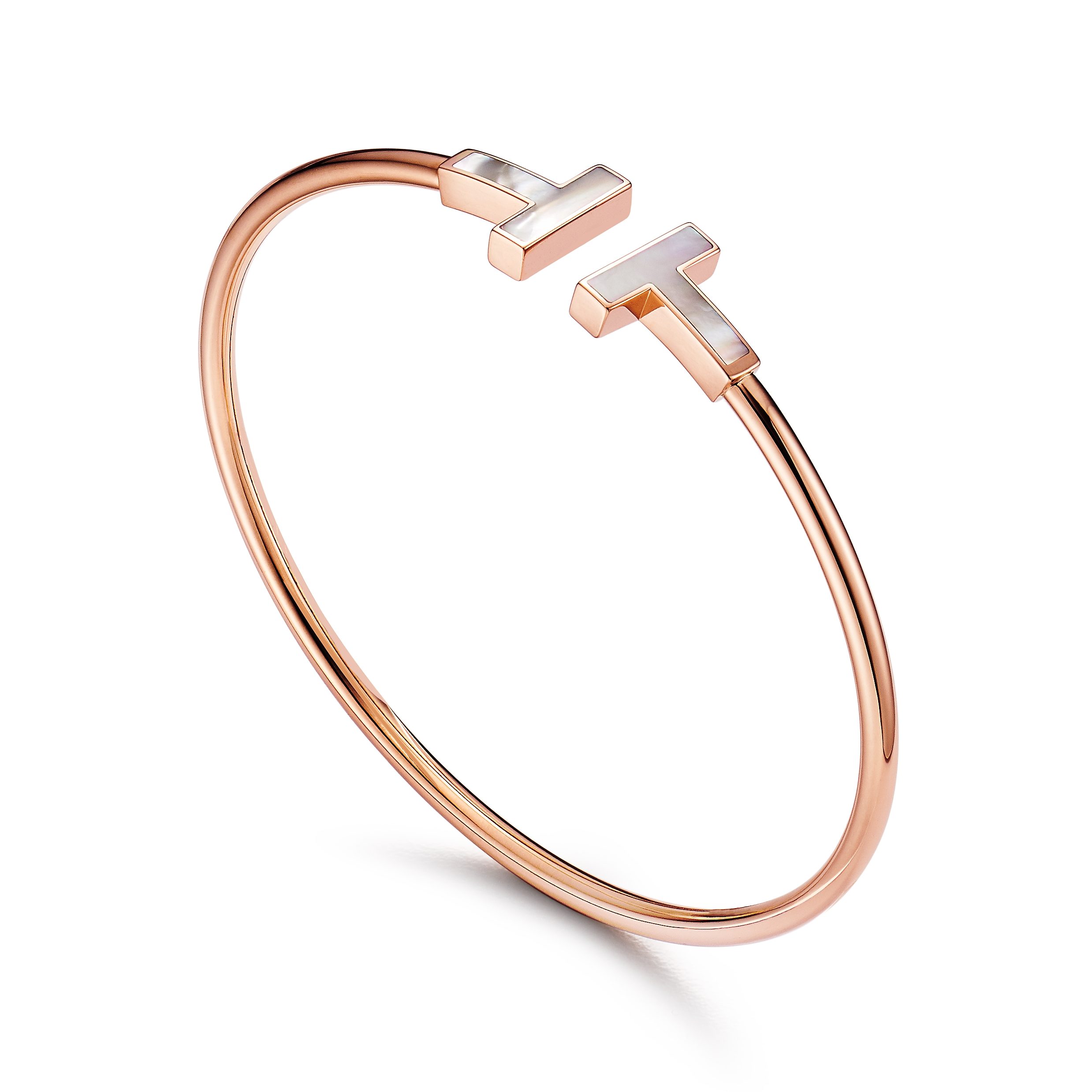 Tiffany T:Mother-of-pearl Wire Bracelet