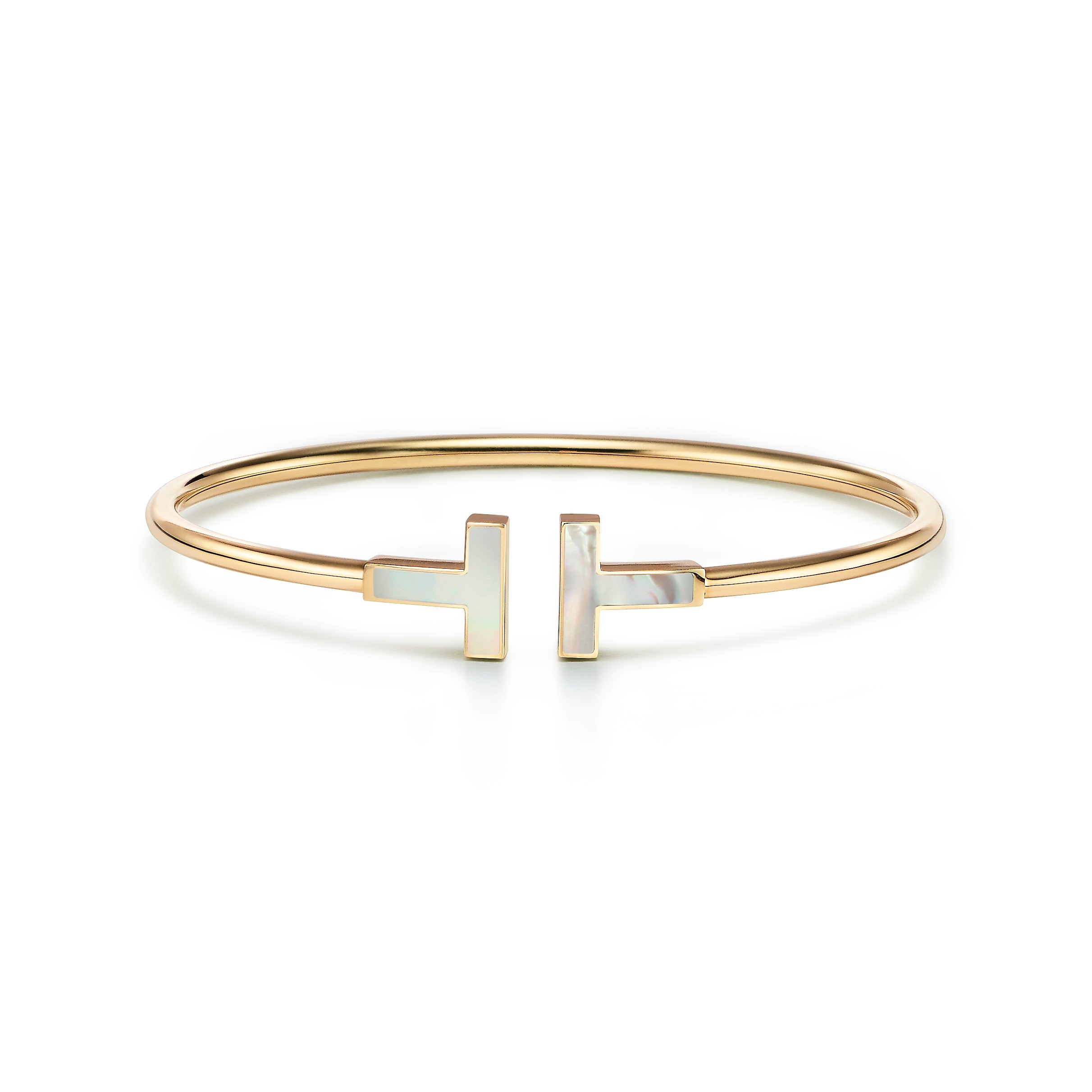 Tiffany T:Mother-of-pearl Wire Bracelet