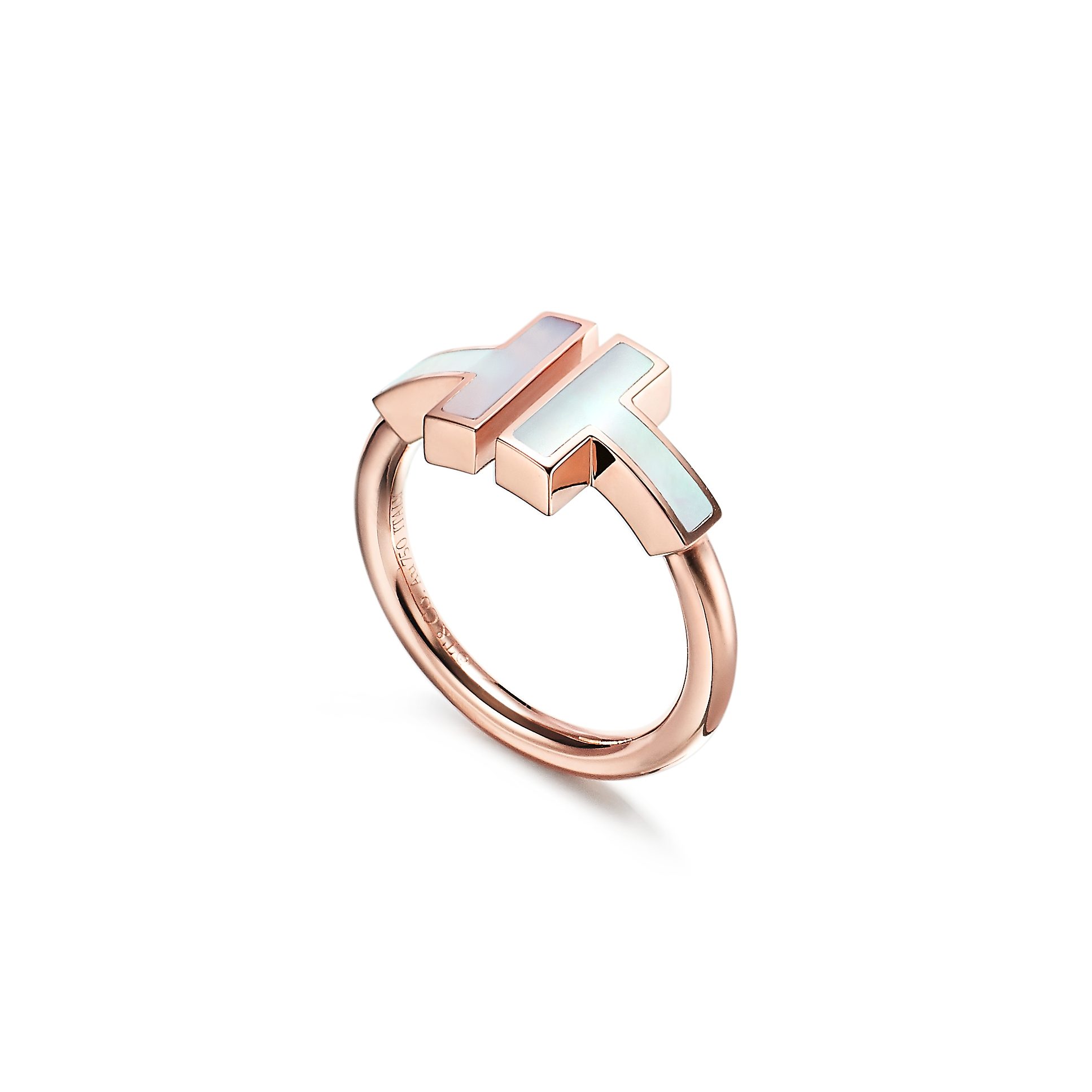 Tiffany T:Mother-of-pearl Wire Ring