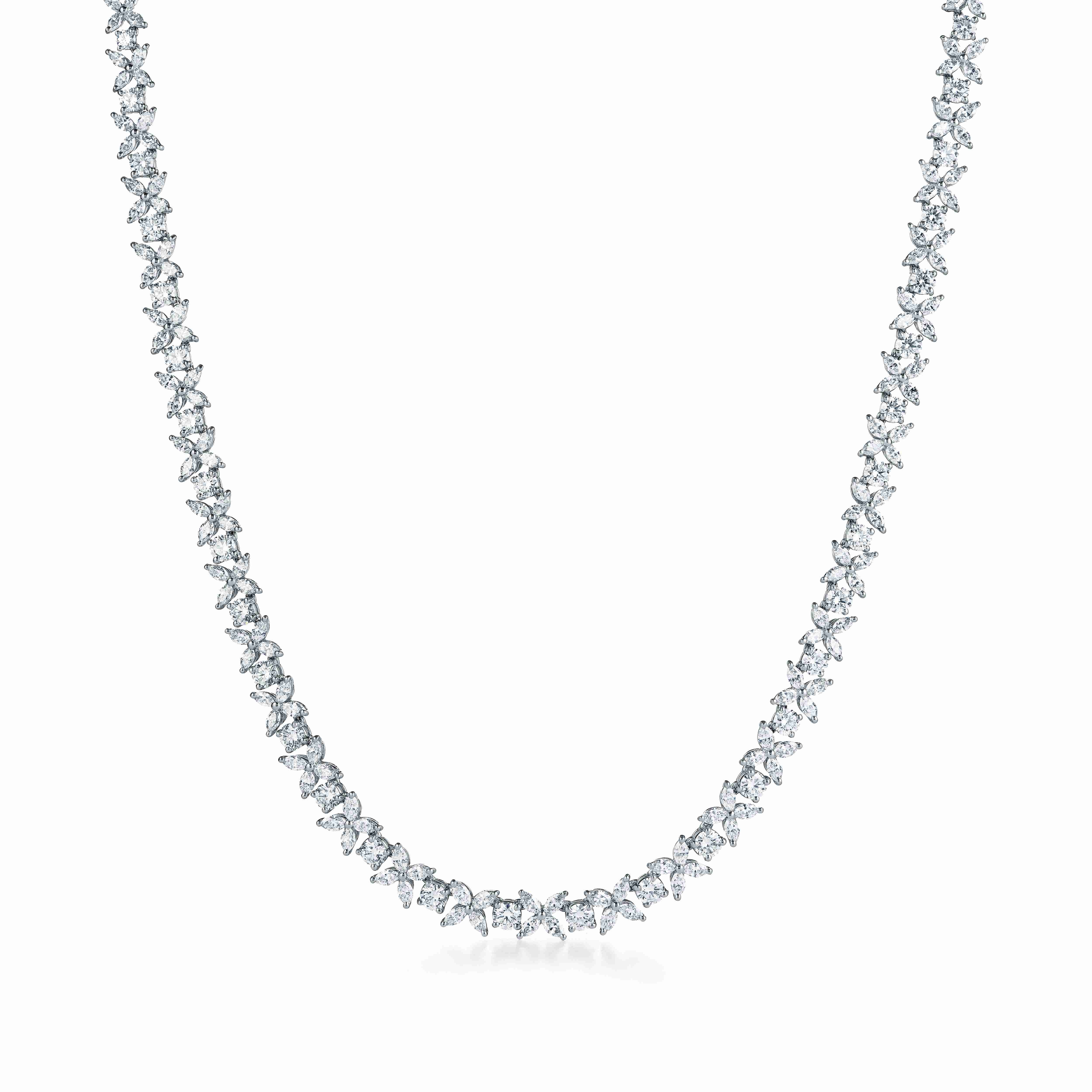 Tiffany Victoria® : Alternating Graduated Necklace