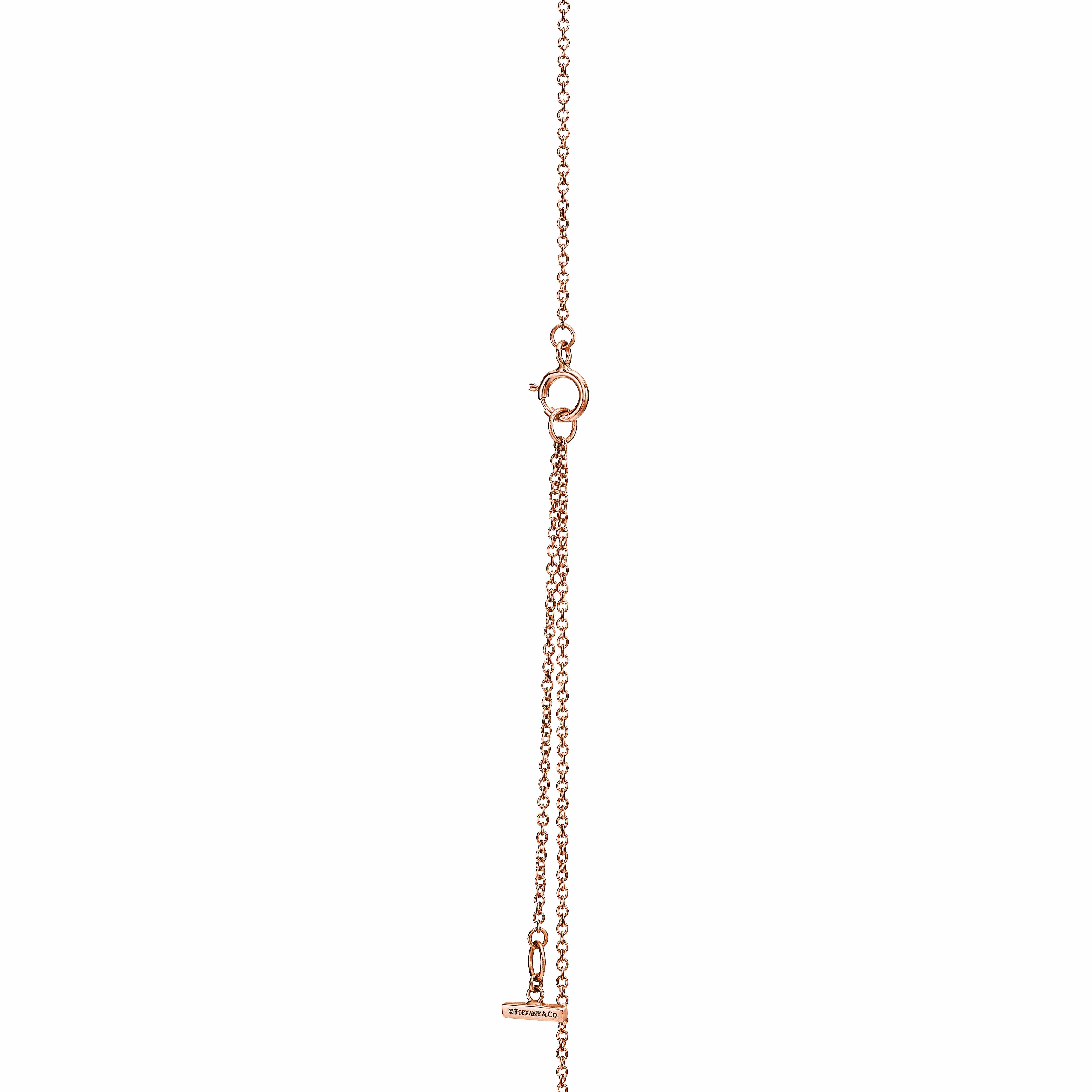 Tiffany T:Diamond and Mother-of-pearl Circle Pendant